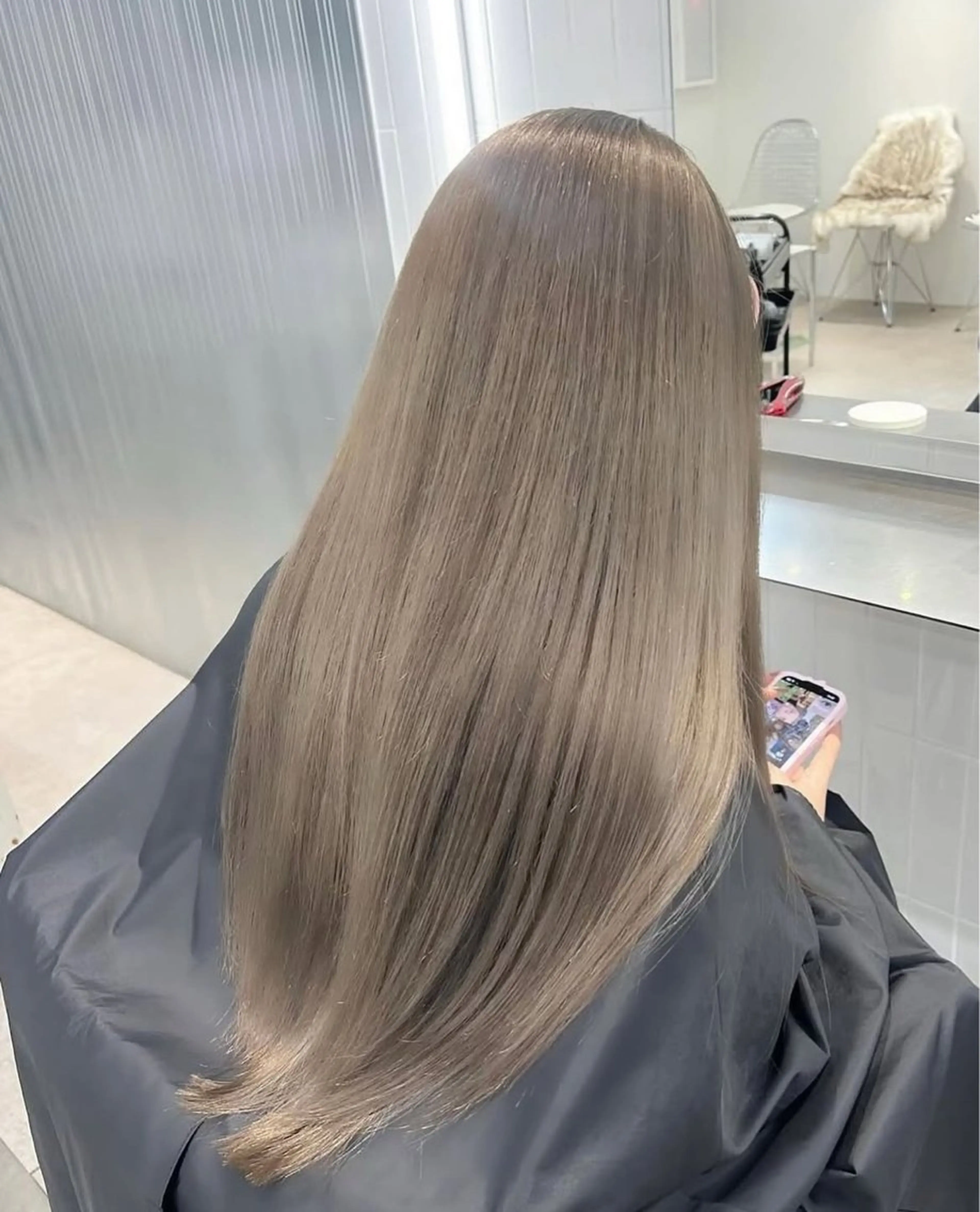 ロング ヘアカラー 表参道/ハイトーン 🌟/ブリーチカラーのヘアスタイル