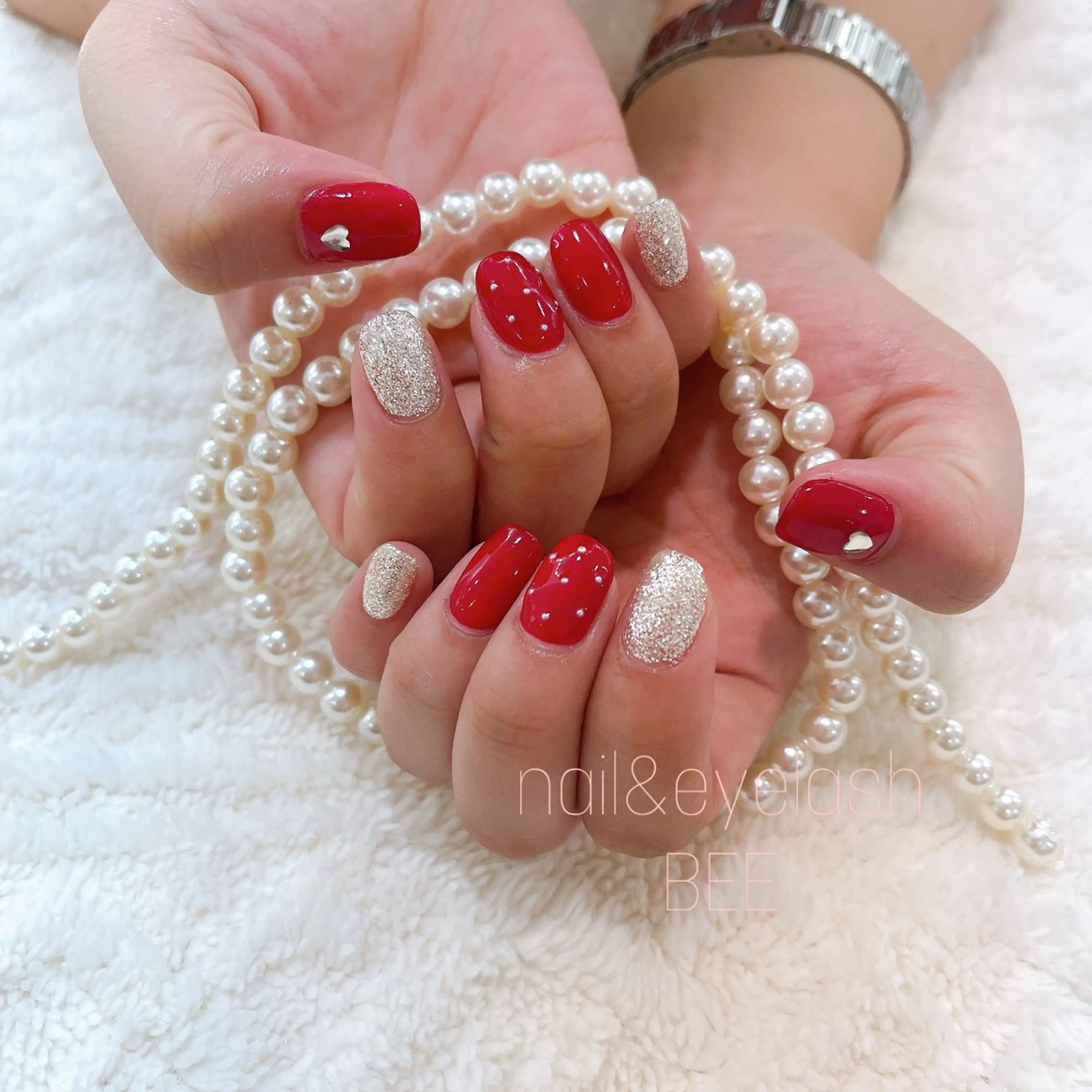 ネイル ハンドネイル NailBee銀座店 🤎Akaのネイルデザイン