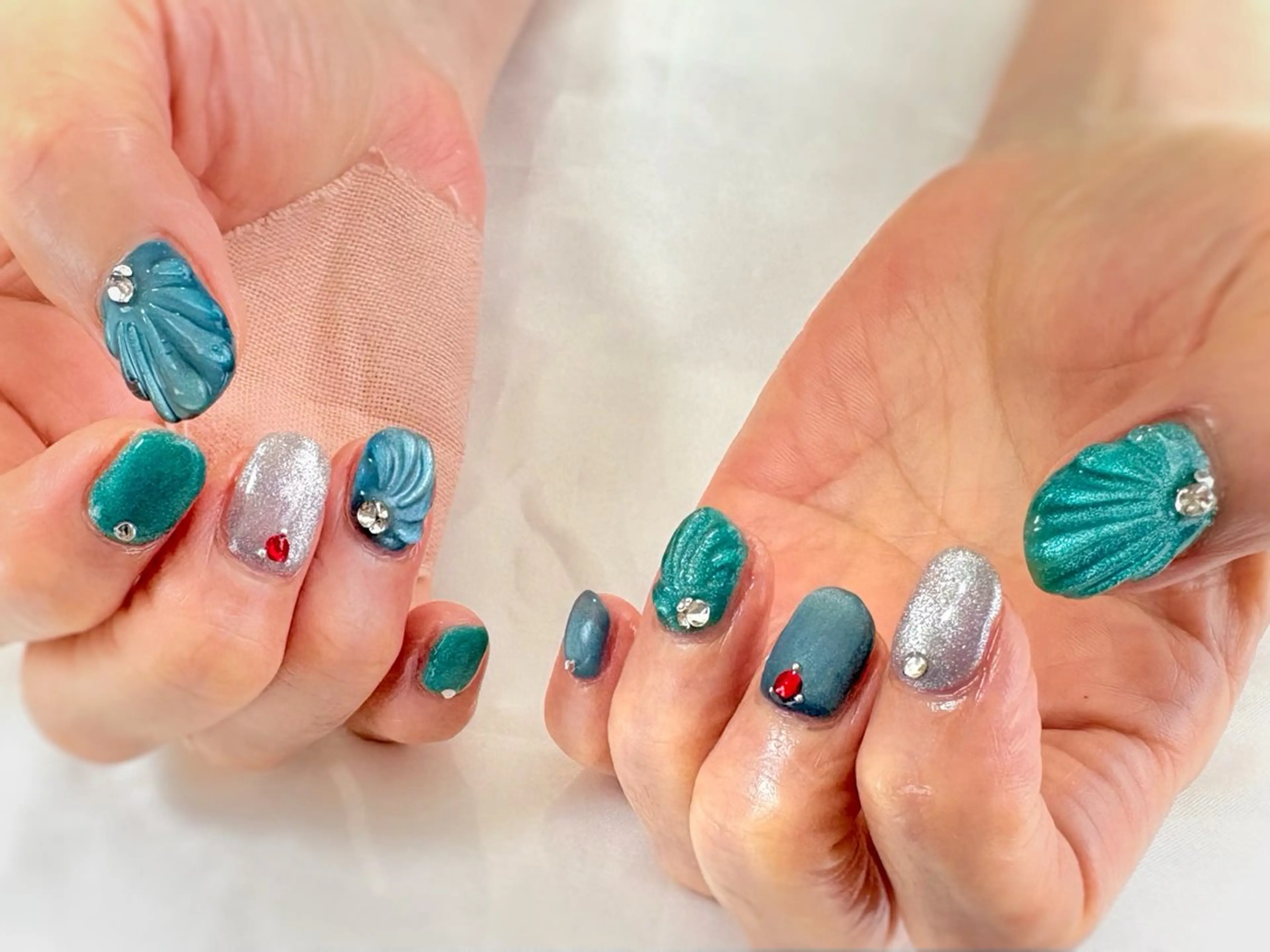 ネイル ハンドネイル Nail salon Cielel⟡Ayaのネイルデザイン