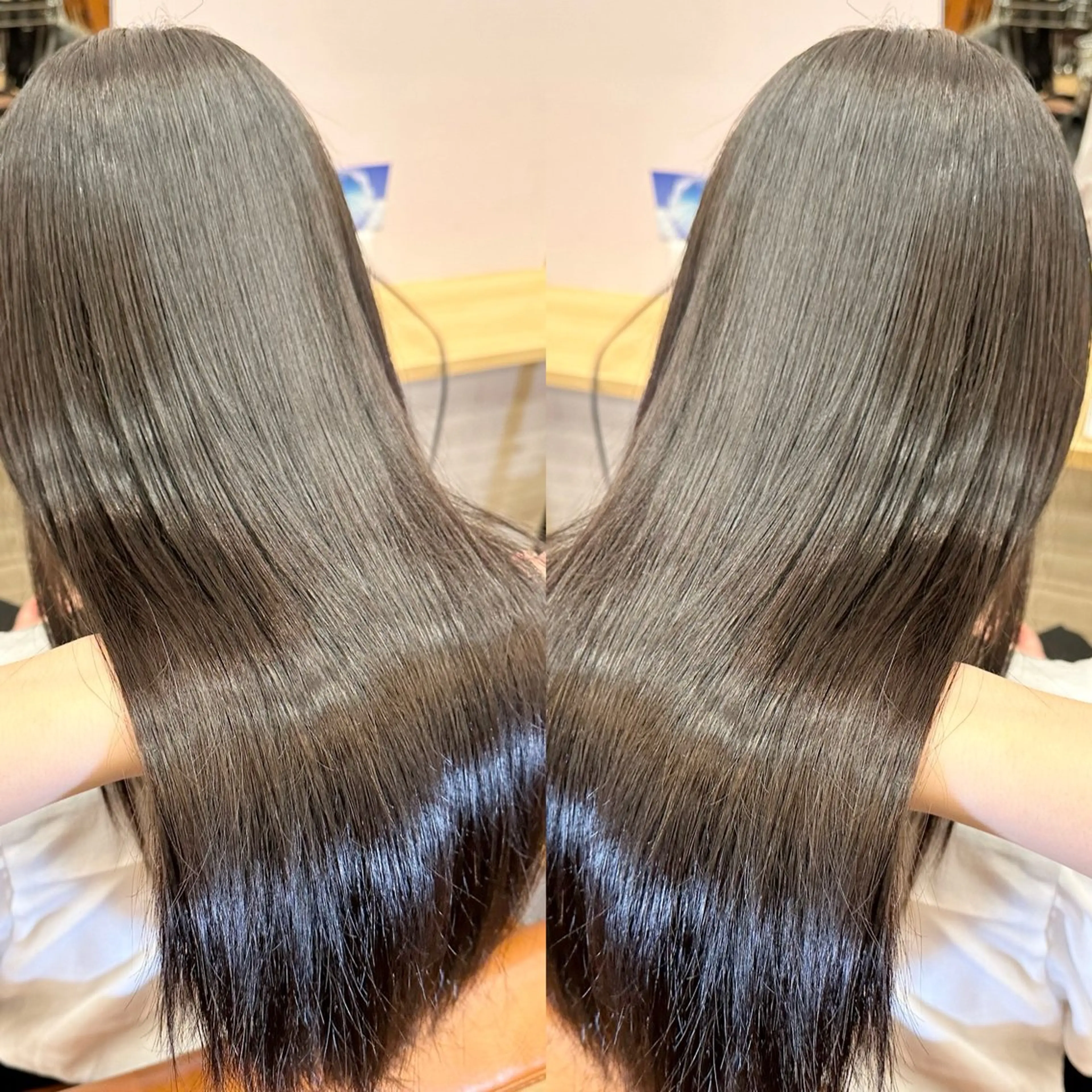 ロング カット トリートメント レイヤーカット/ 髪質改善特化のヘアスタイル