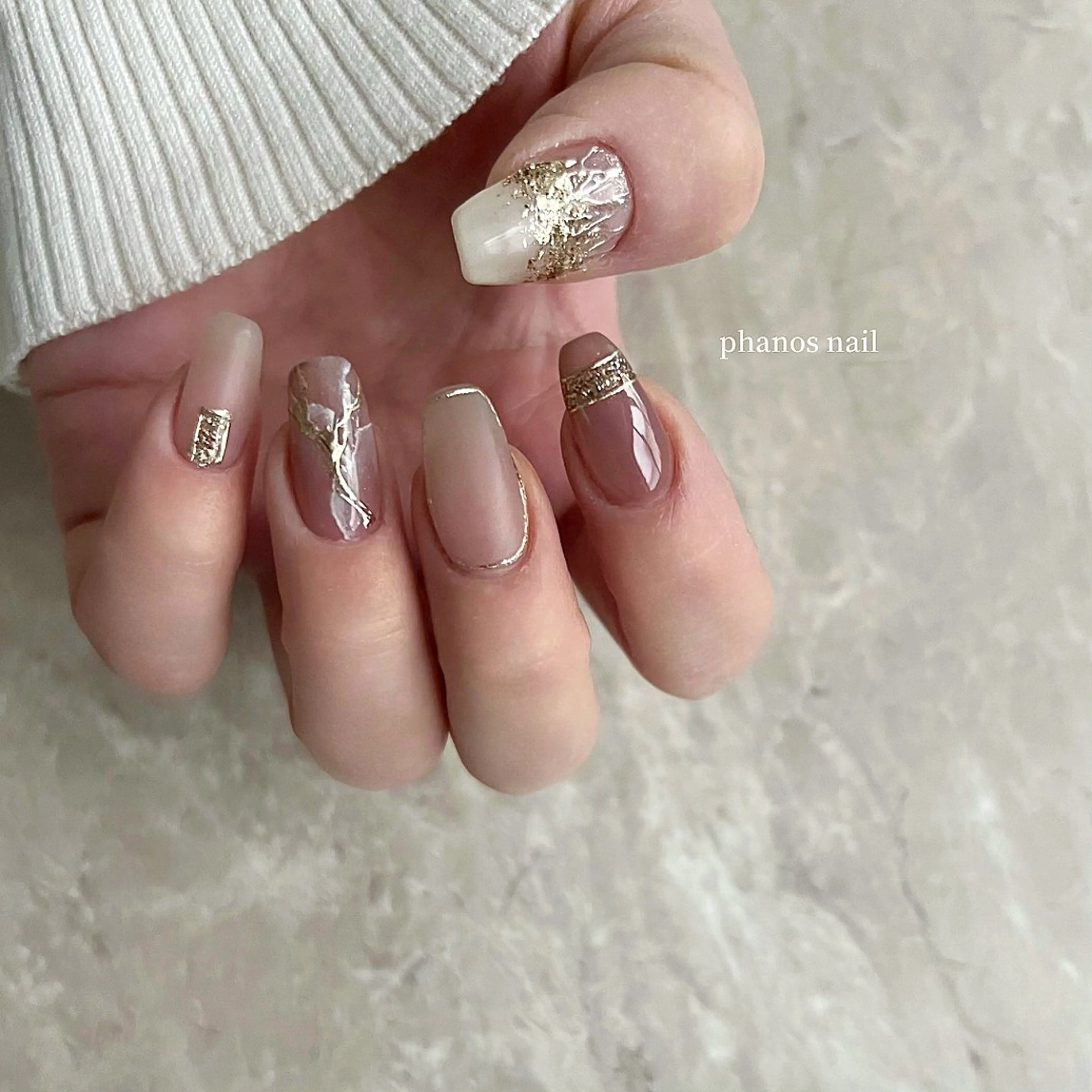 ネイル ハンドネイル phanos nailのネイルデザイン