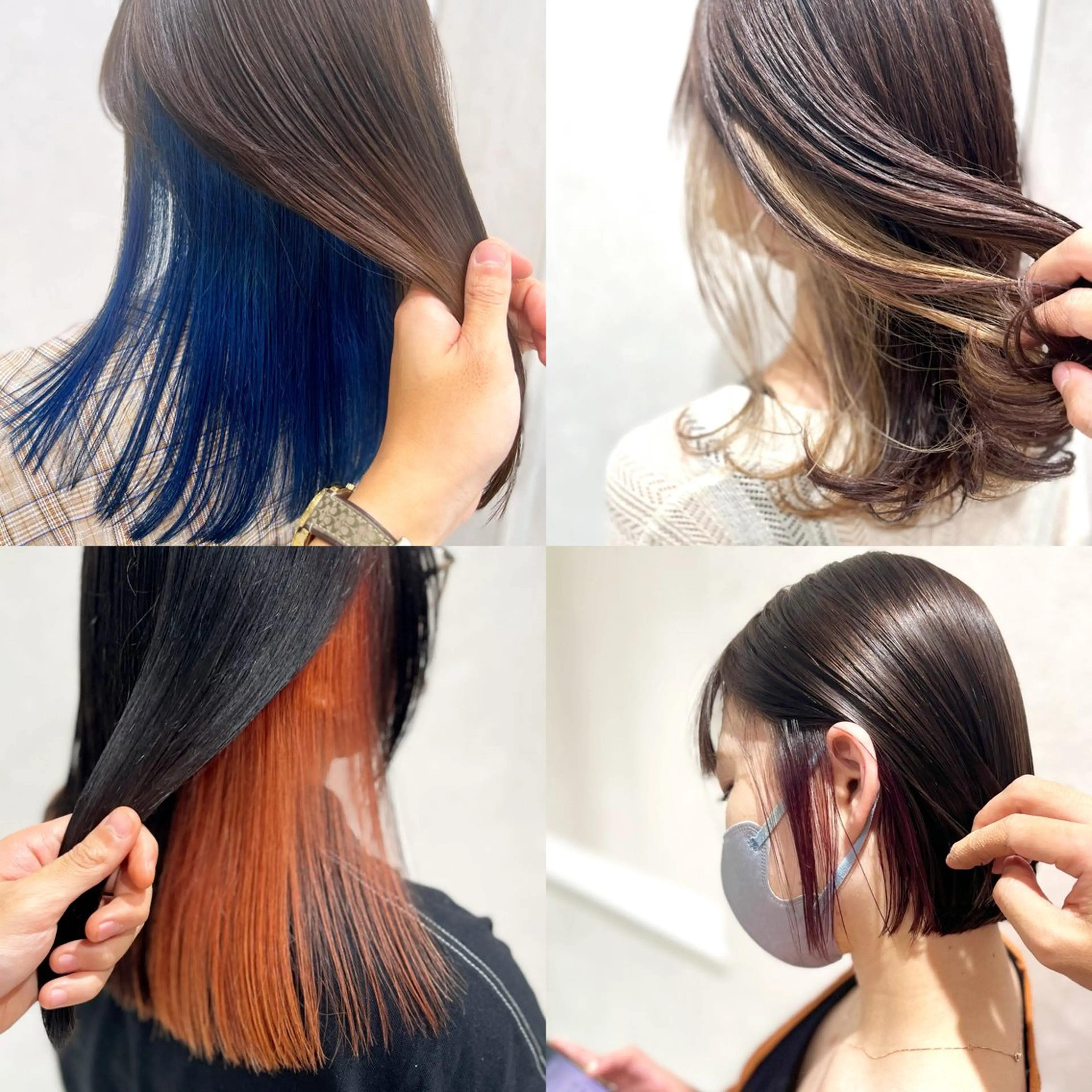 ミディアム カラー カット ヘアカラー 髪質改善カラー/ インナーカラー/関澤のヘアスタイル