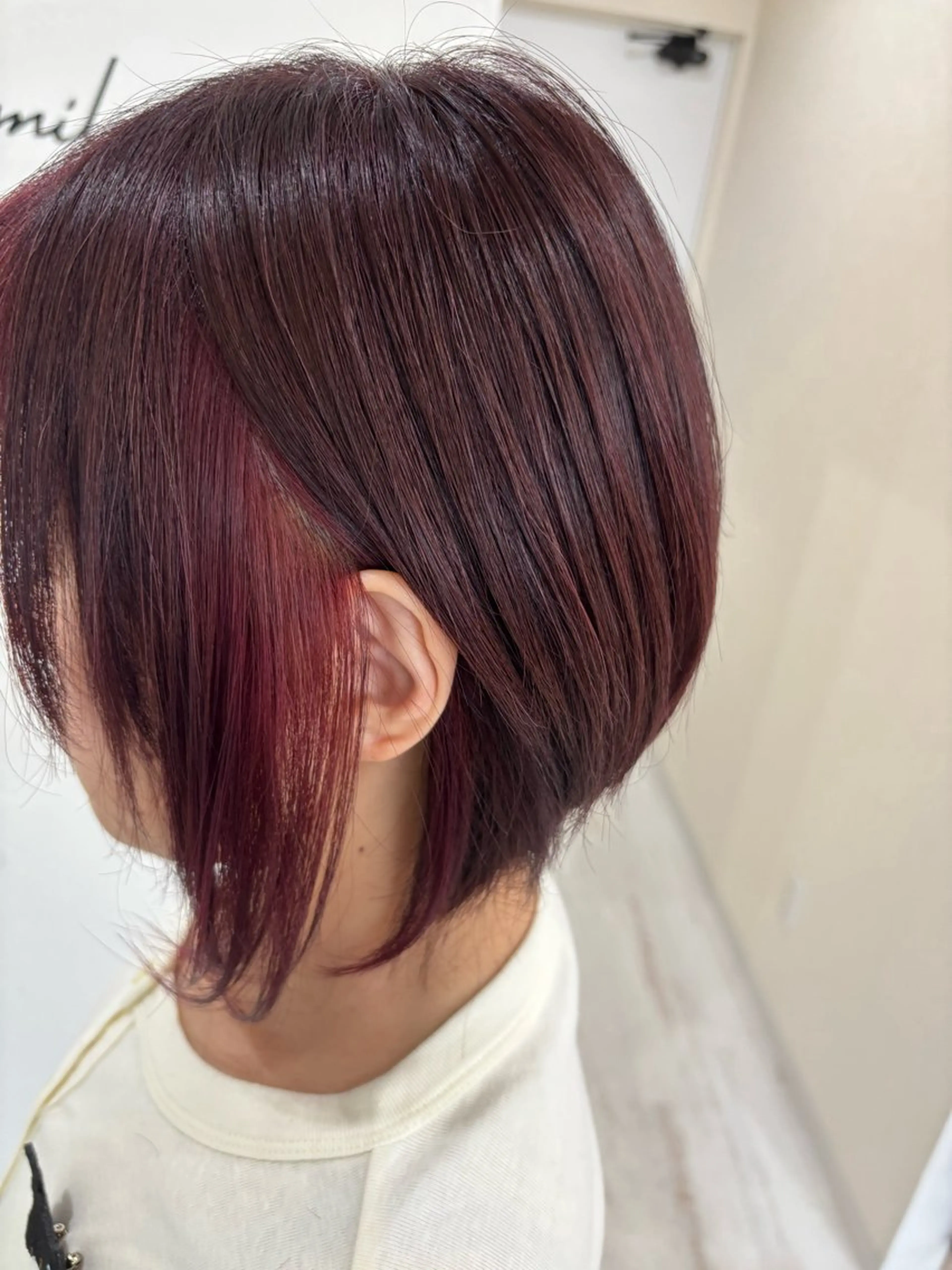 ショート カラー HAIR LOUNGE DIALOGE所属・西田 敏幸のヘアスタイル