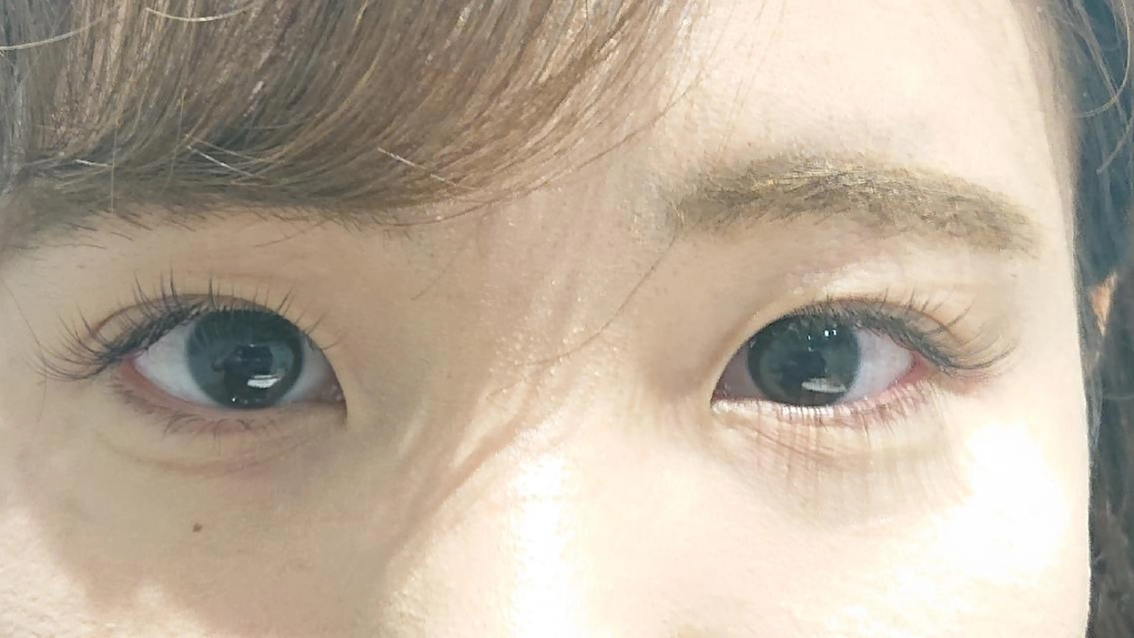 マツエク・マツパ 目尻長め blossom🌺 井比のマツエク・マツパデザイン