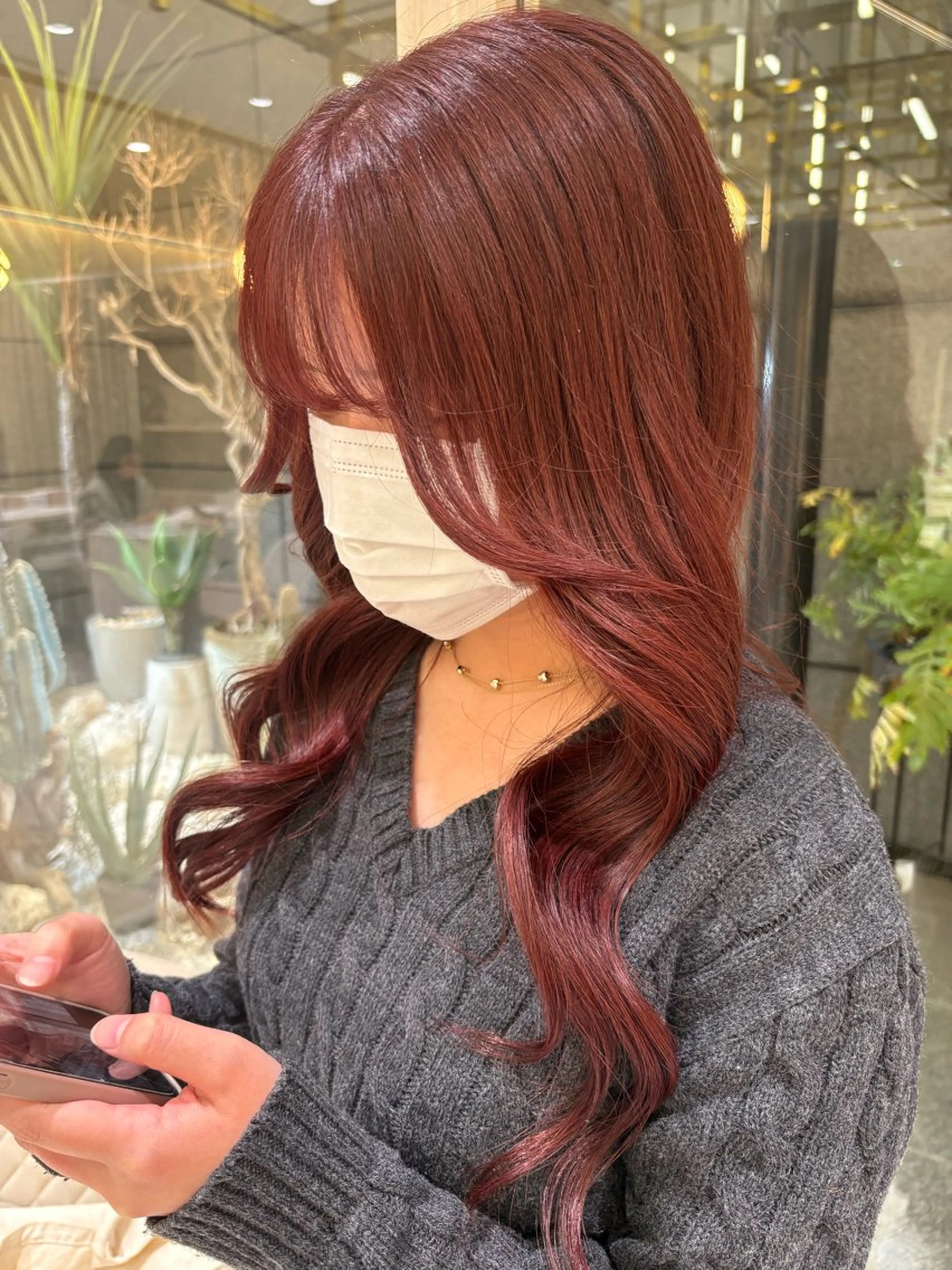ロング カラー ヘアカラー 🦋sana🦋 🫧透明感カラー🫧のヘアスタイル