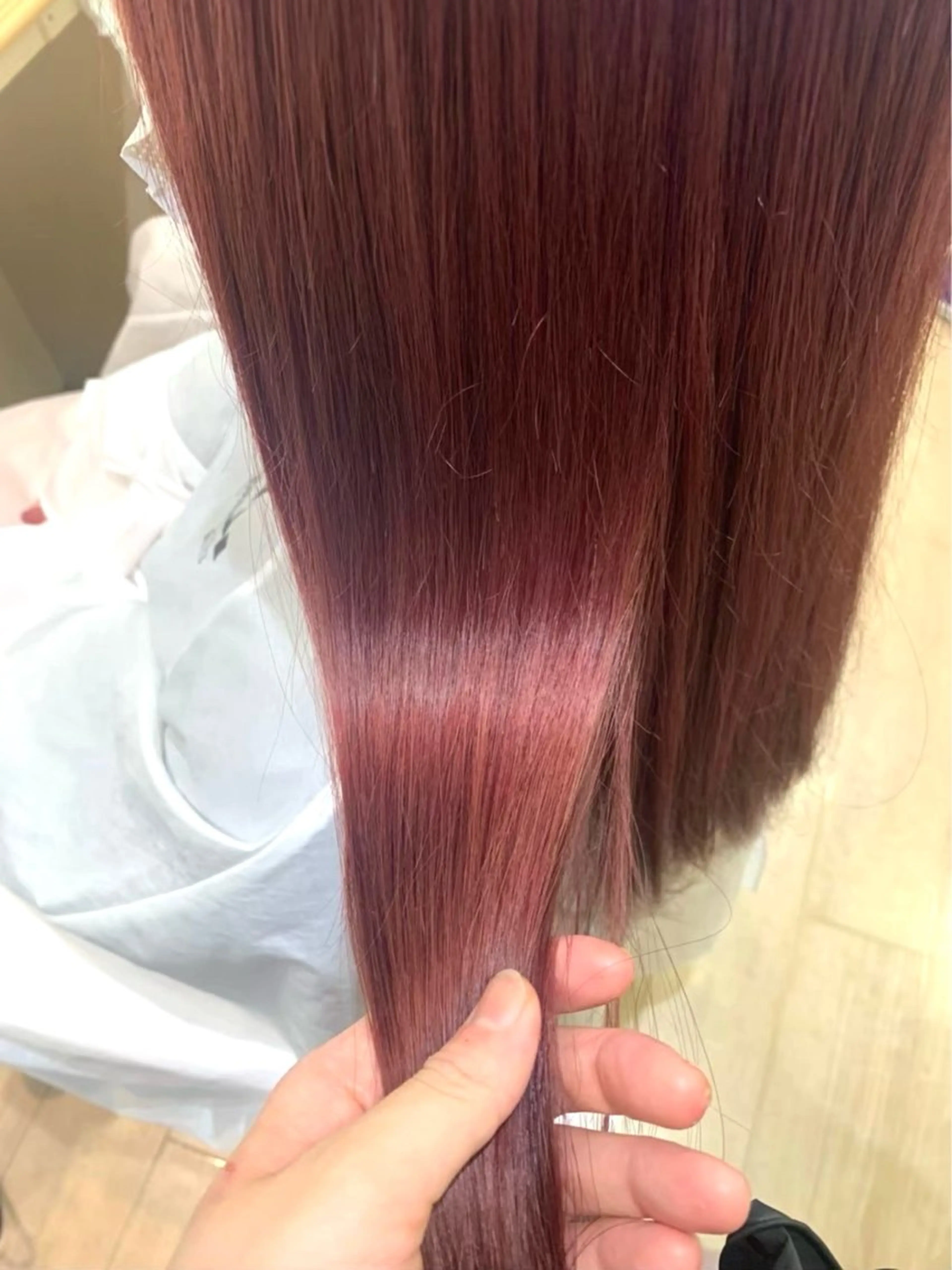カラー 髪質改善/縮毛矯正/ 暖色カラー💫のヘアスタイル