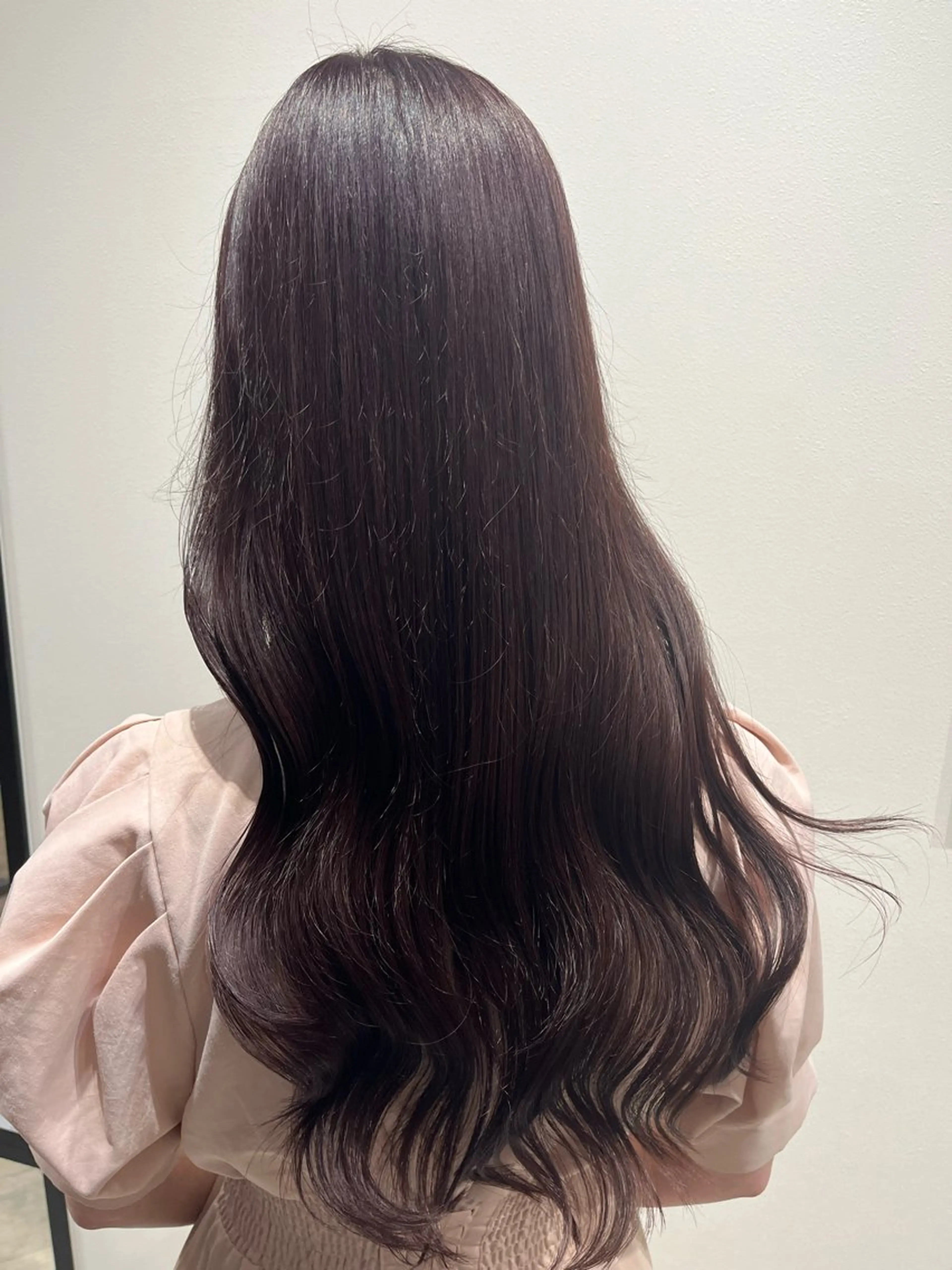 ロング カラー ピンクカラー バイオレットカラー カット ヘアカラー トリートメント 🫧ぷる艶カラー🫧 Yuubi🦩のヘアスタイル