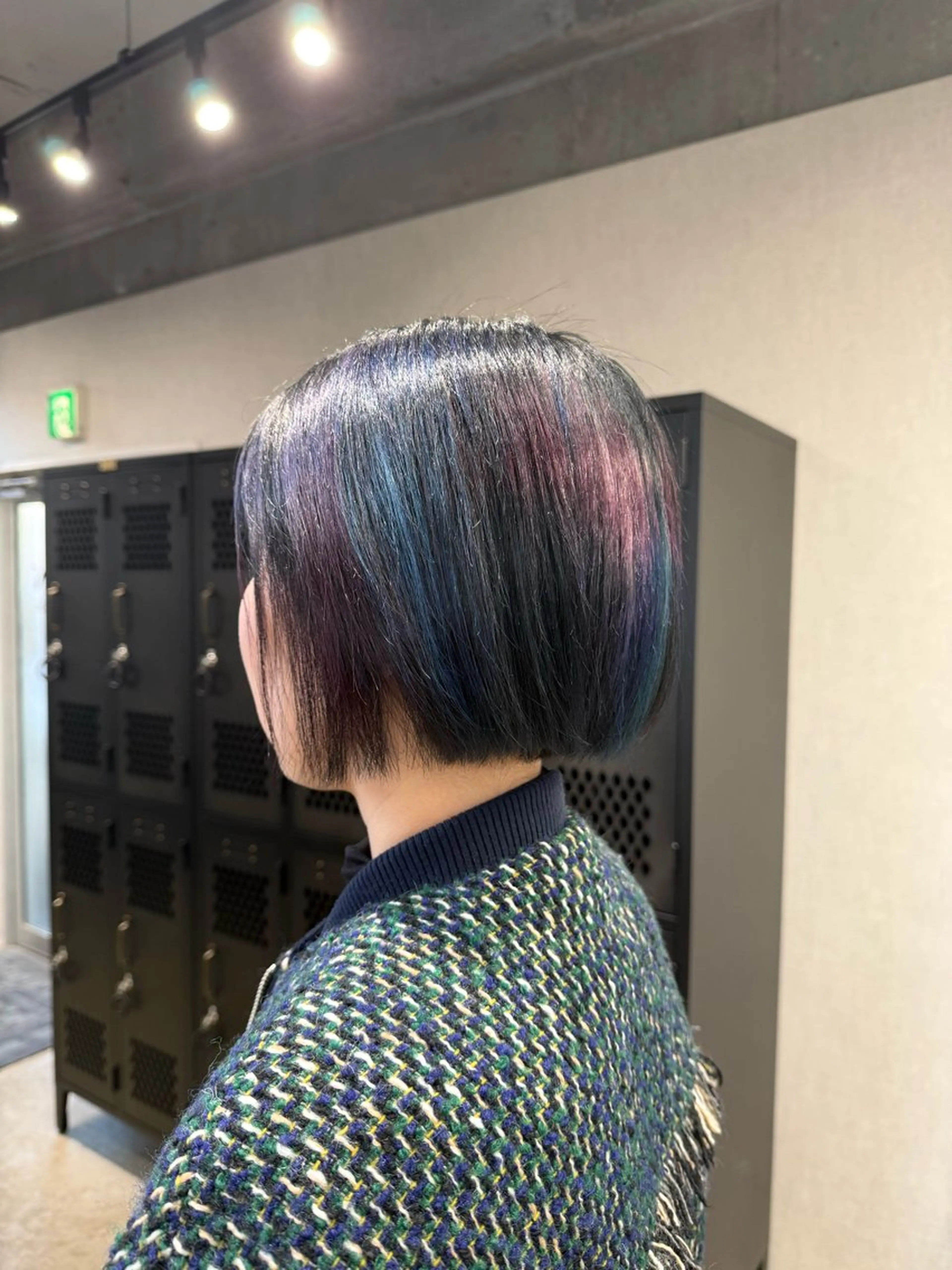 カラー グラデーションカラー ヘアカラー ルシ🌈/ハイトーン /デザインカラーのヘアスタイル