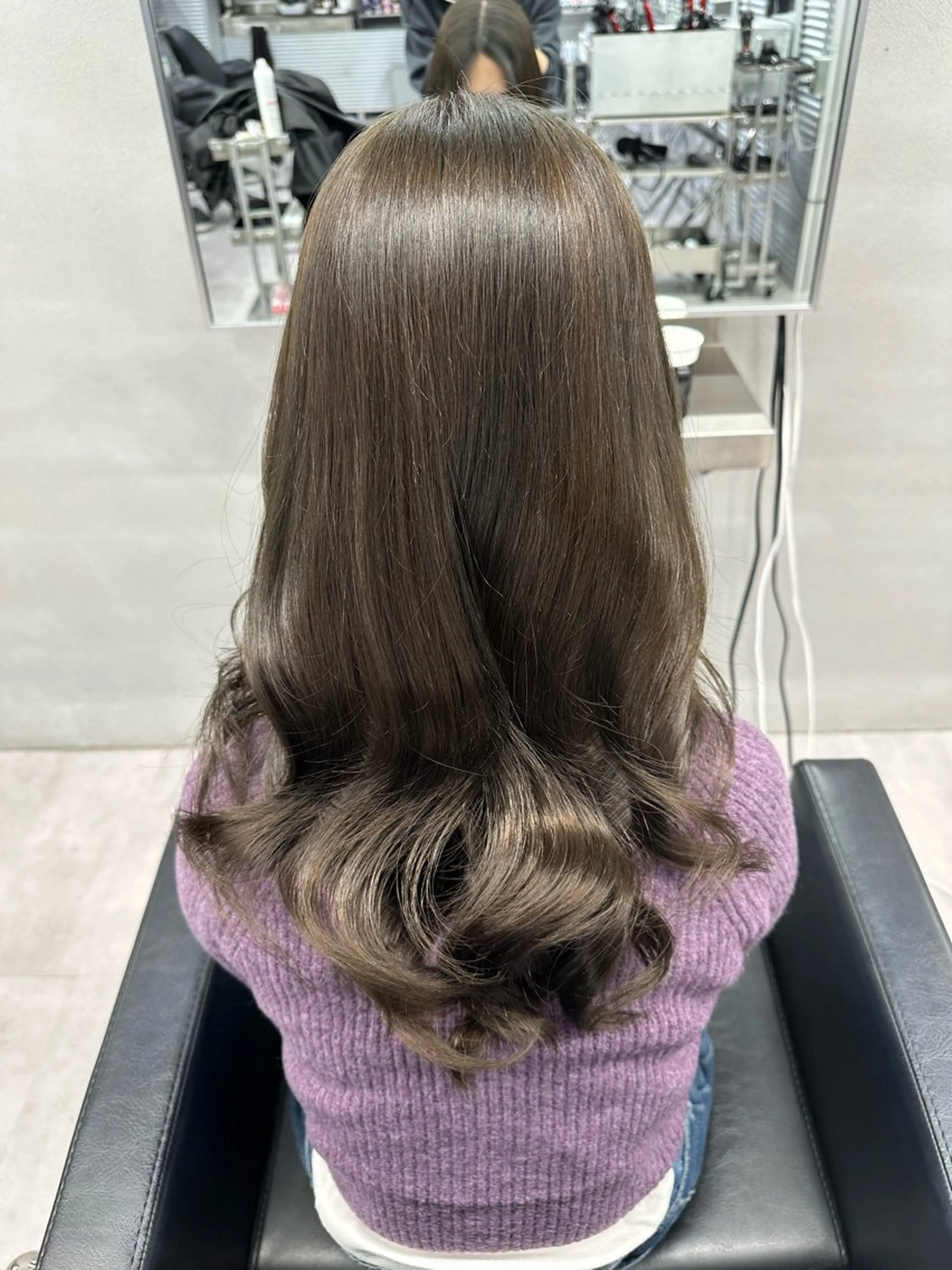 ロング カラー ヘアカラー トリートメント 縮毛矯正/IROHA 🌷るかのヘアスタイル