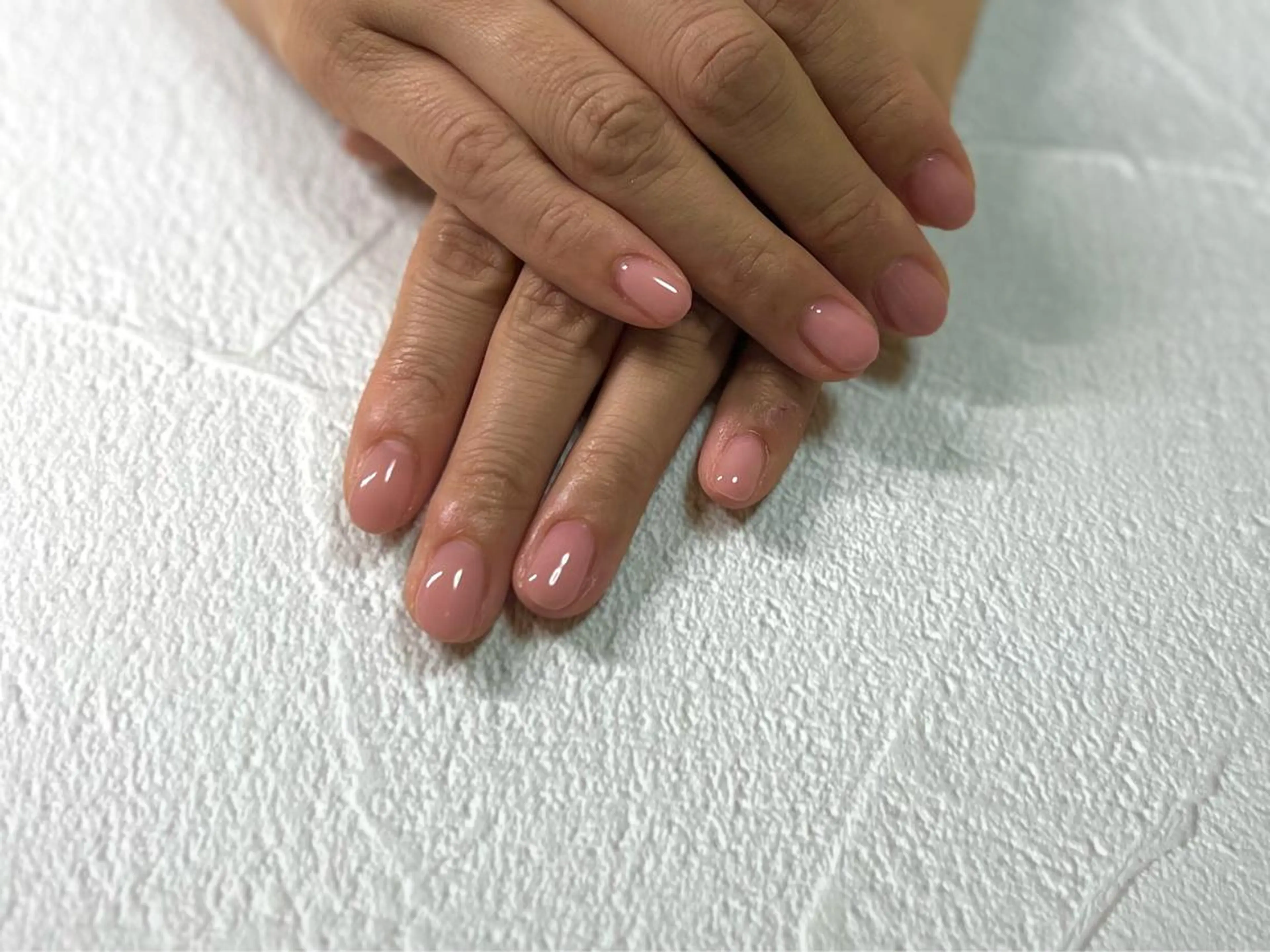 【学割】Hand ❁ ワンカラーネイル（オフ・ケア込）　※メンズ利用可の写真