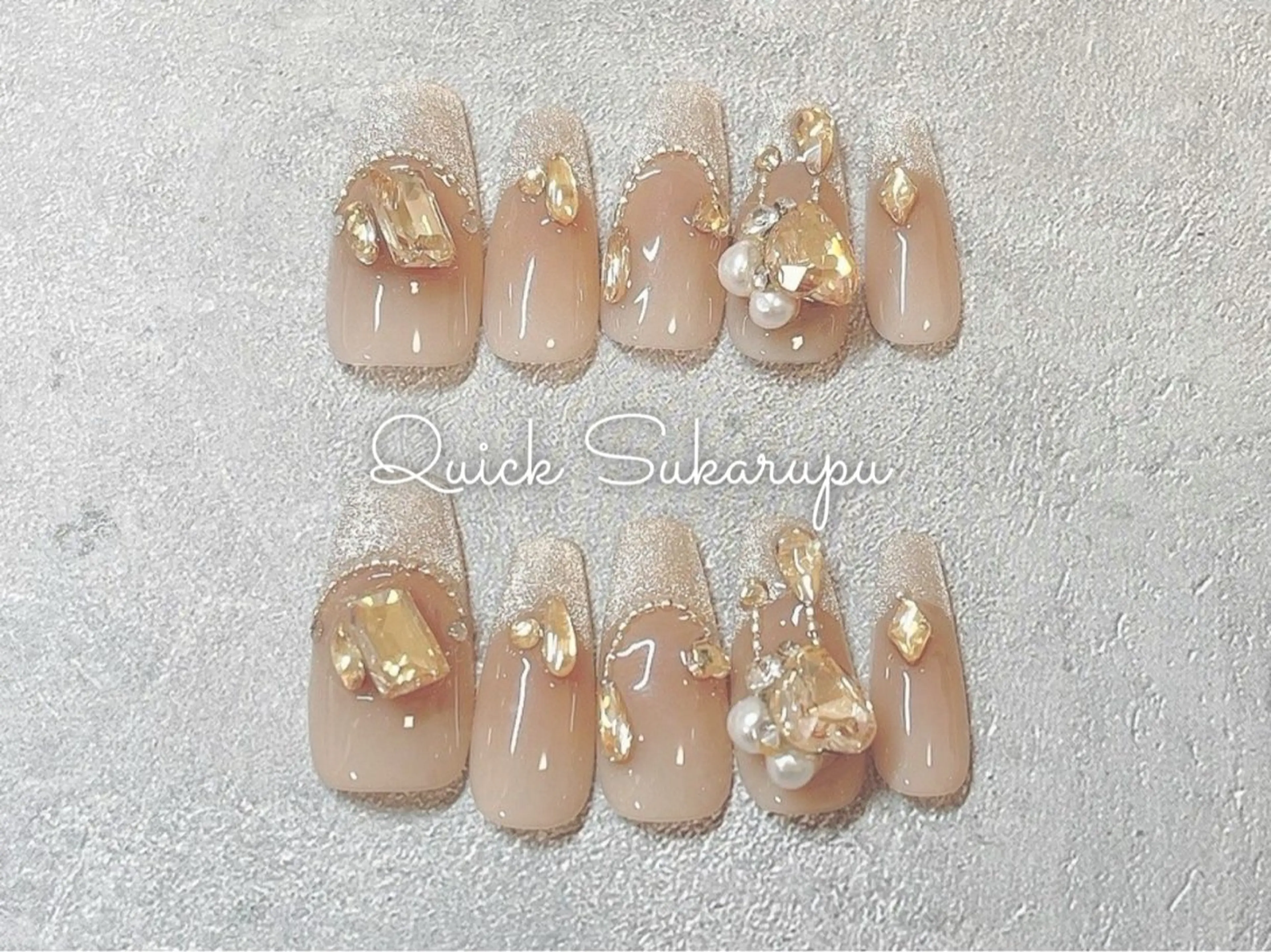 ネイル ハンドネイル Quick Sukarupu新宿のネイルデザイン