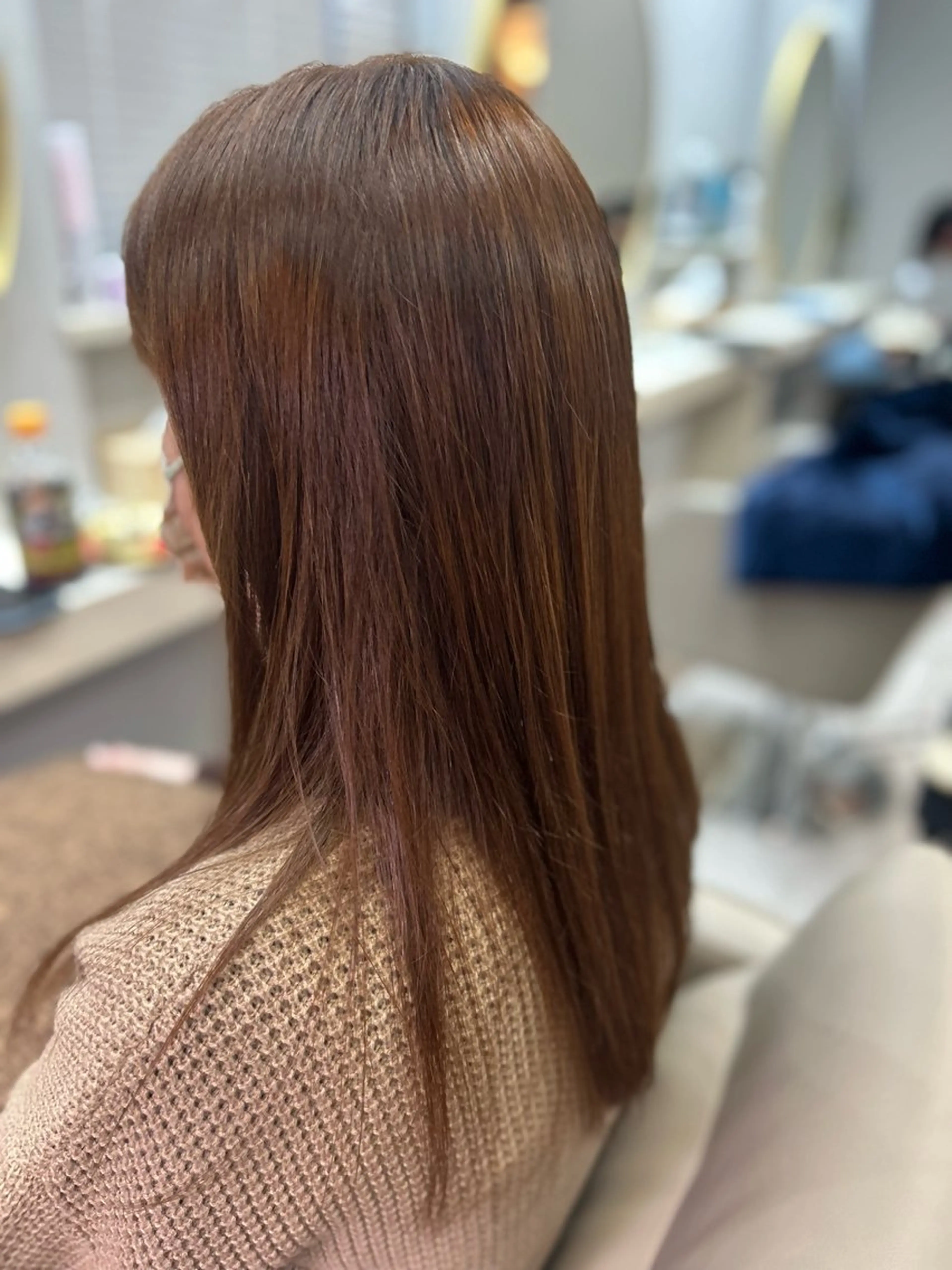 セミロング カット ヘアカラー 池田 太一のヘアスタイル