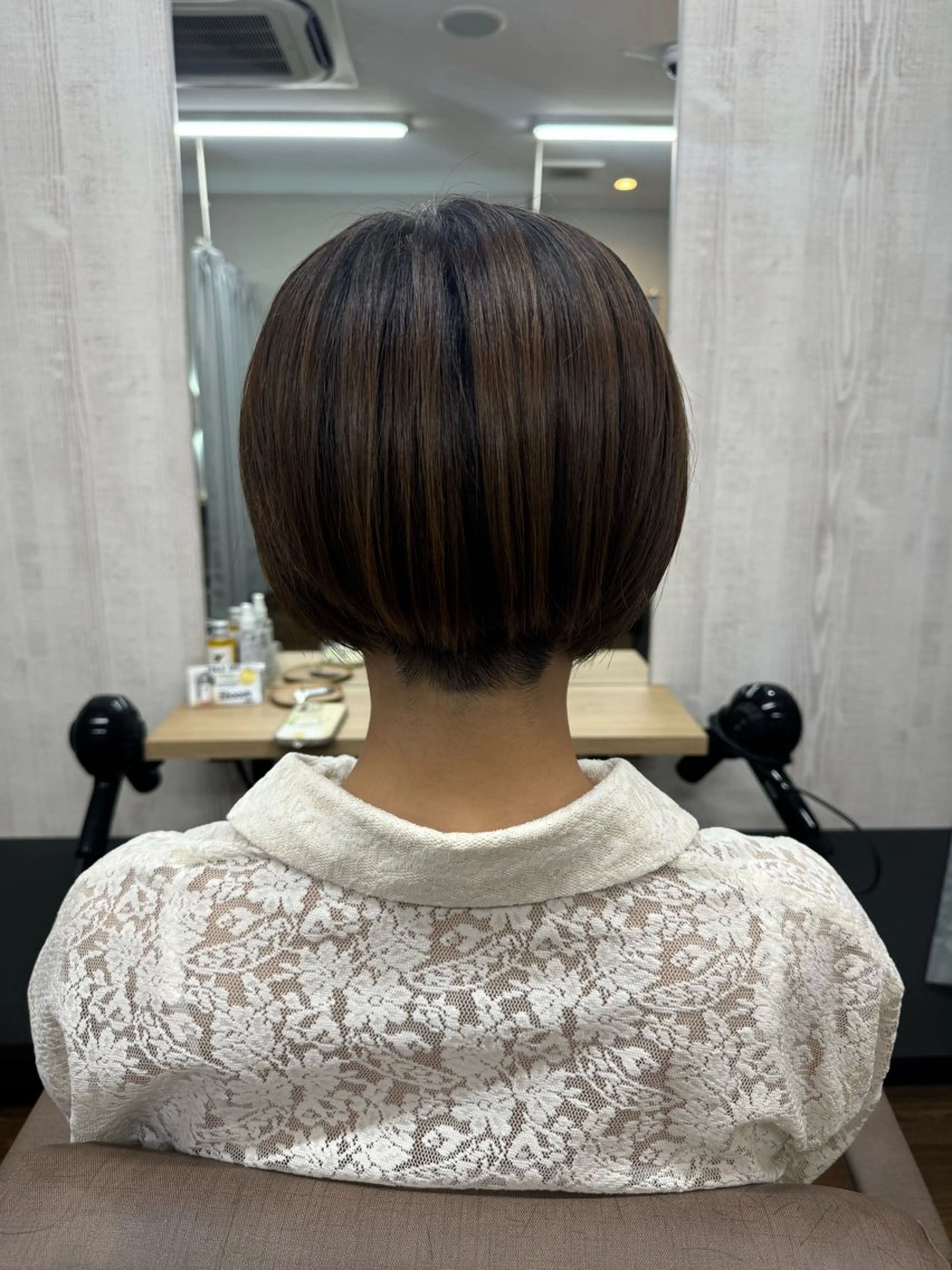 ショート カラー カット ヘアカラー トリートメント TELA HAIR 稲毛店　千尋のヘアスタイル