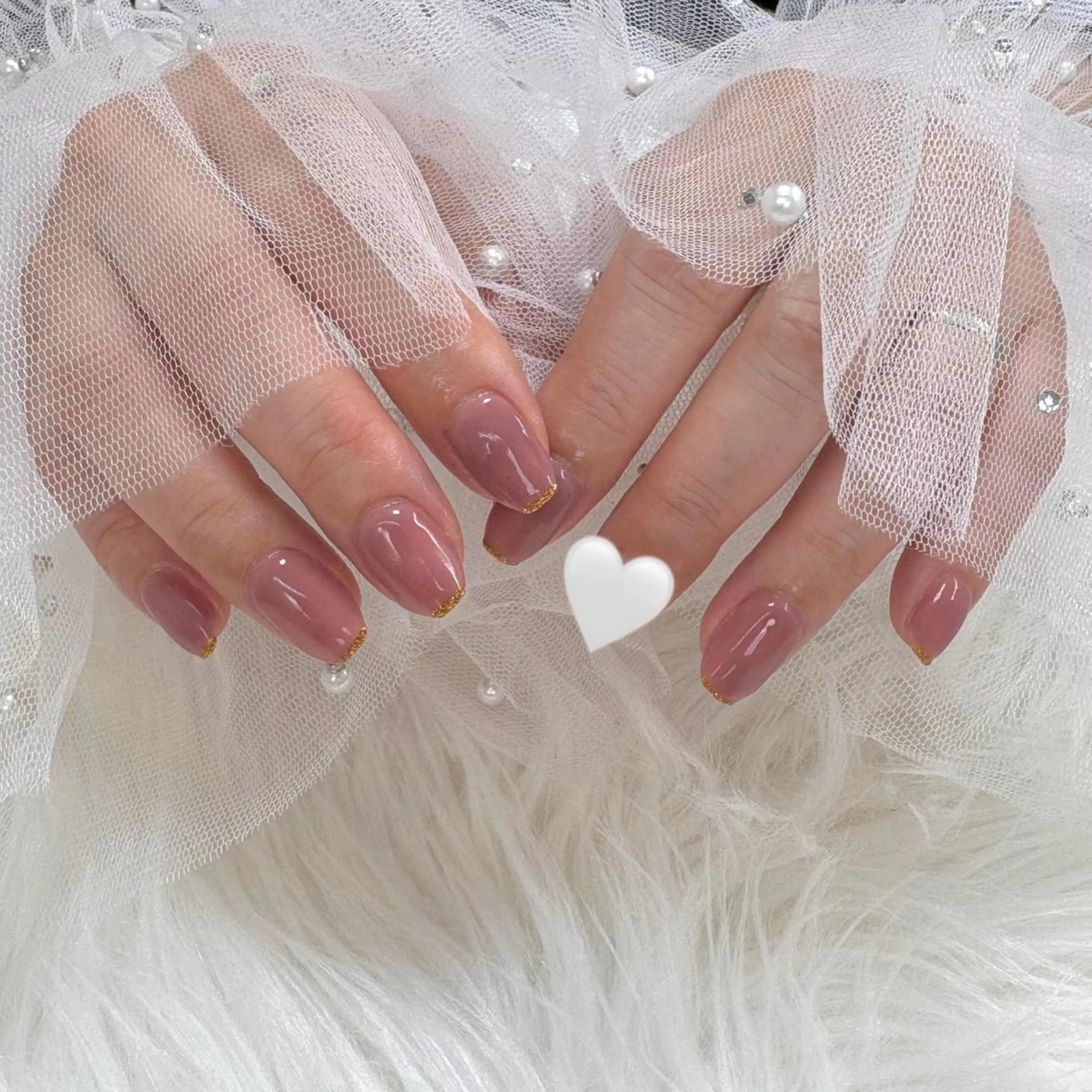 ネイル ラメ(グリッター) ハンドネイル SHINE nail salonのネイルデザイン