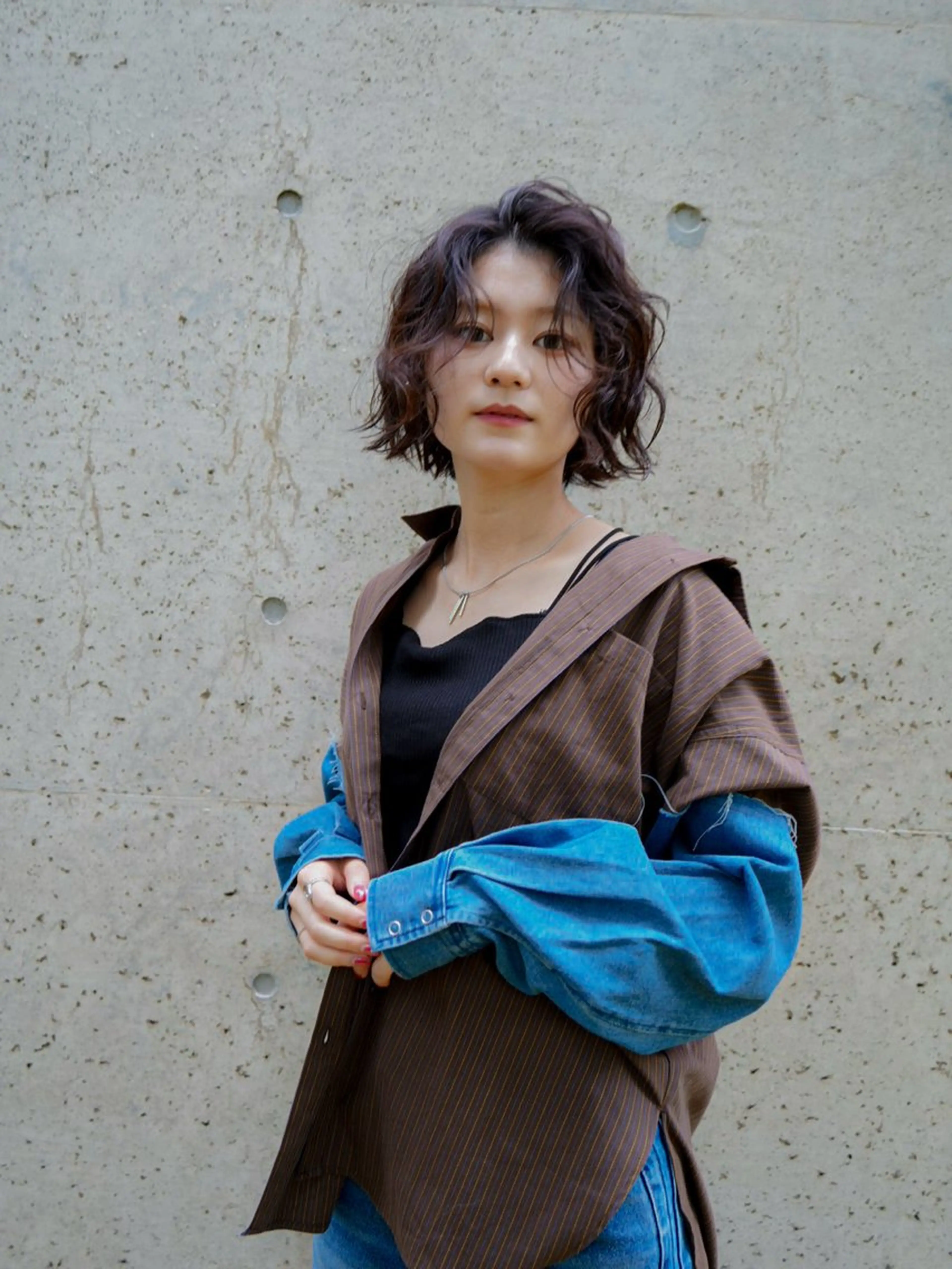ショート パーマ ボブ plus HAIR いずみのヘアスタイル