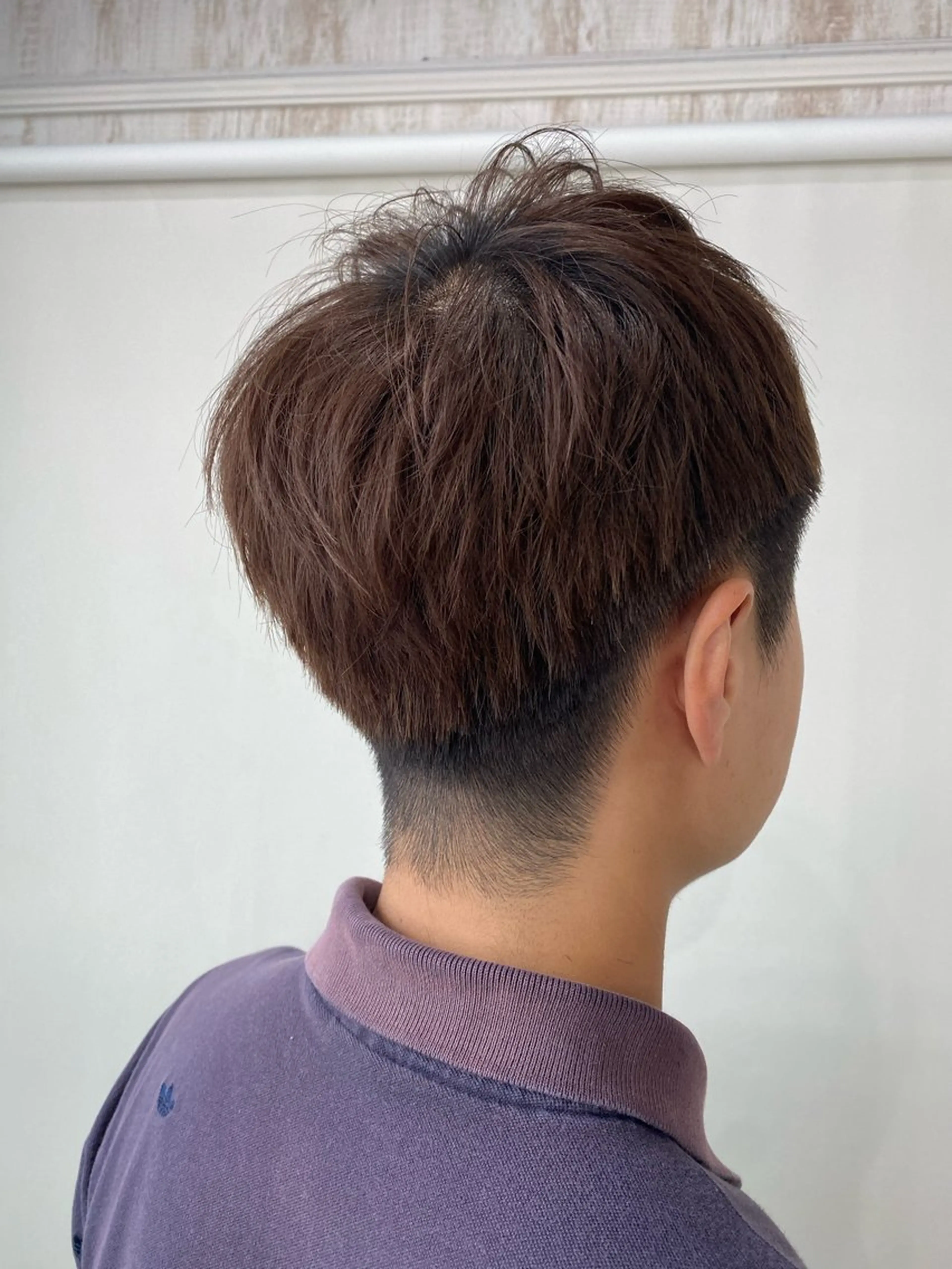 ショート メンズ ハイトーン・デザイン Shoseiのヘアスタイル