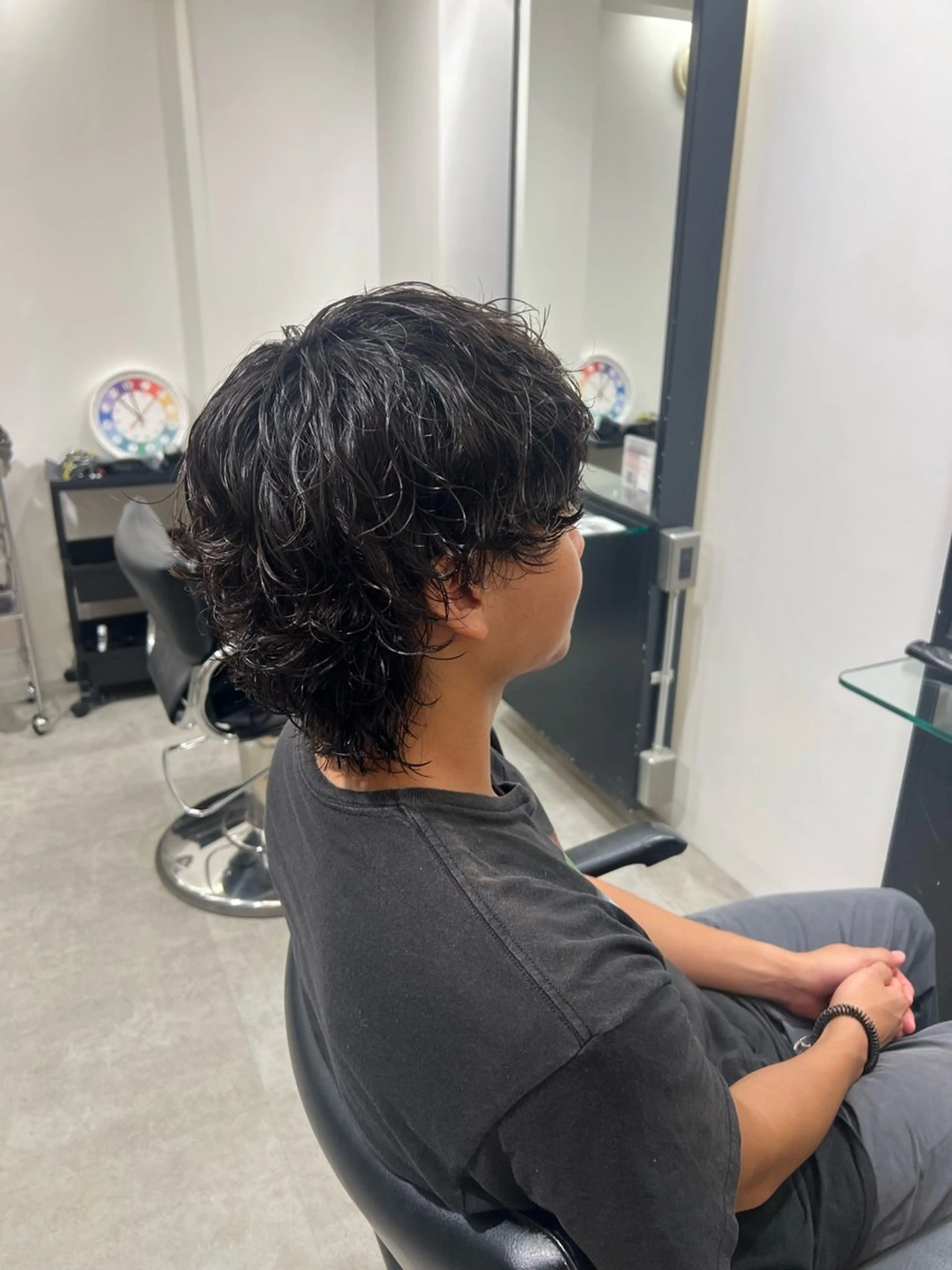 パーマ メンズ fifth神宮前 HIN★T★のヘアスタイル