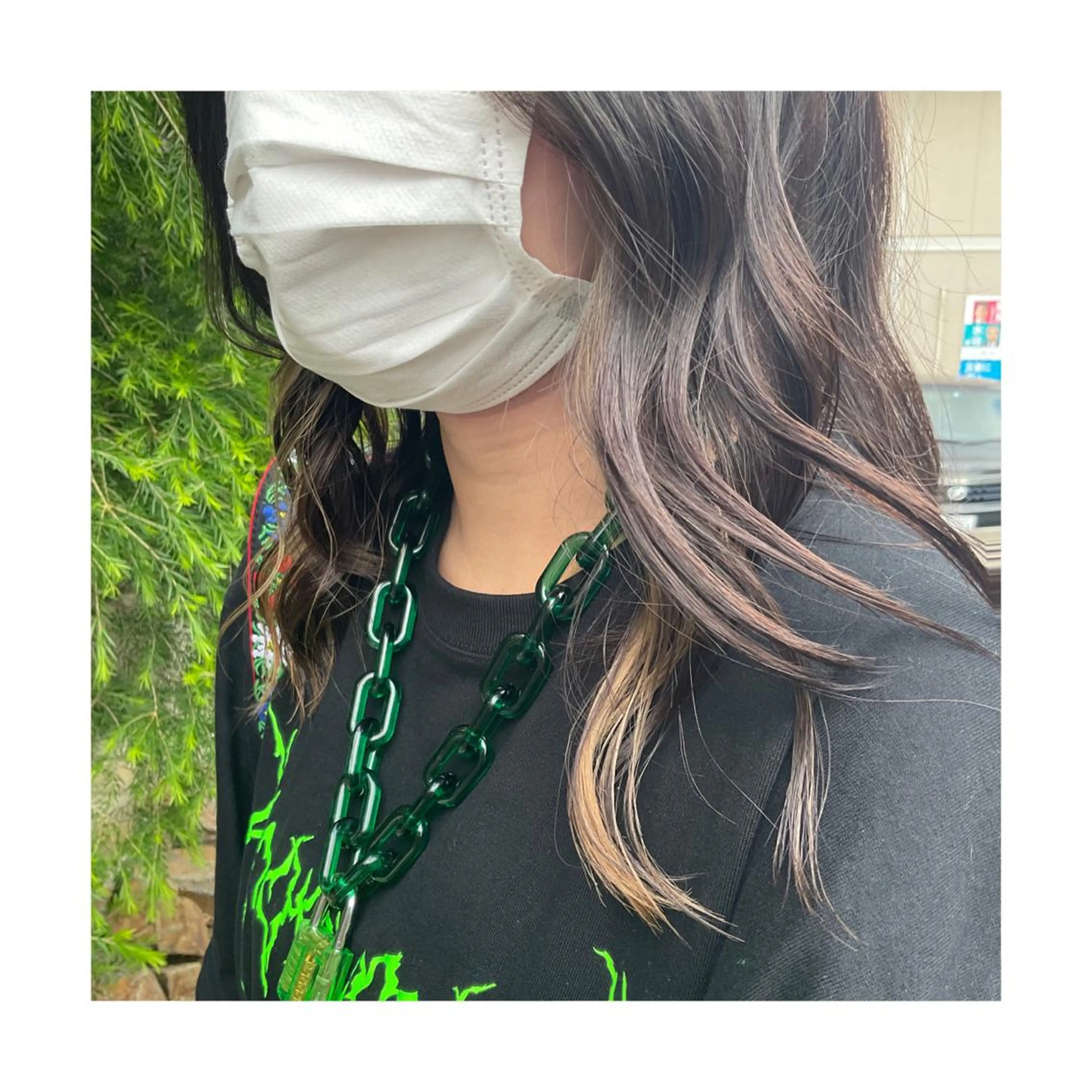 セミロング カラー レイヤーカット ♥kanaのヘアスタイル