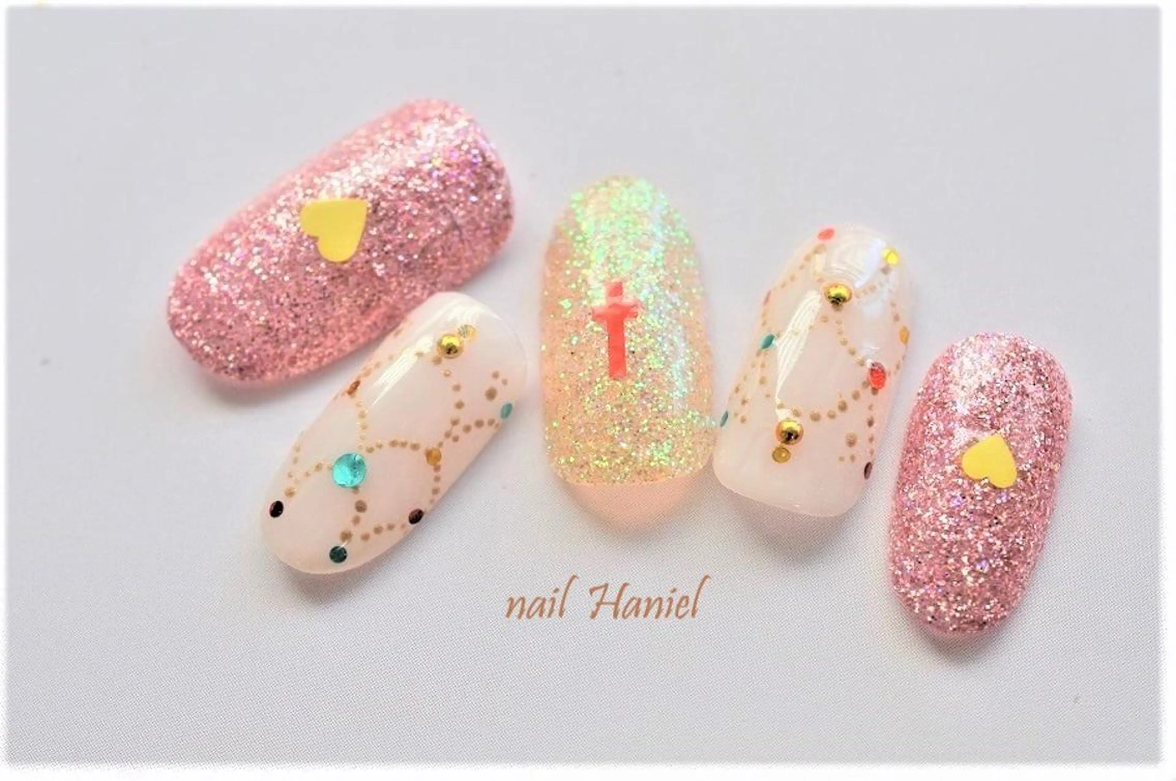 ネイル アートネイル フットネイル ジェルネイル 冬ネイル クリスマス nail Haniel所属・半蔵門サロンハニエル 魅神 ちよのネイルデザイン