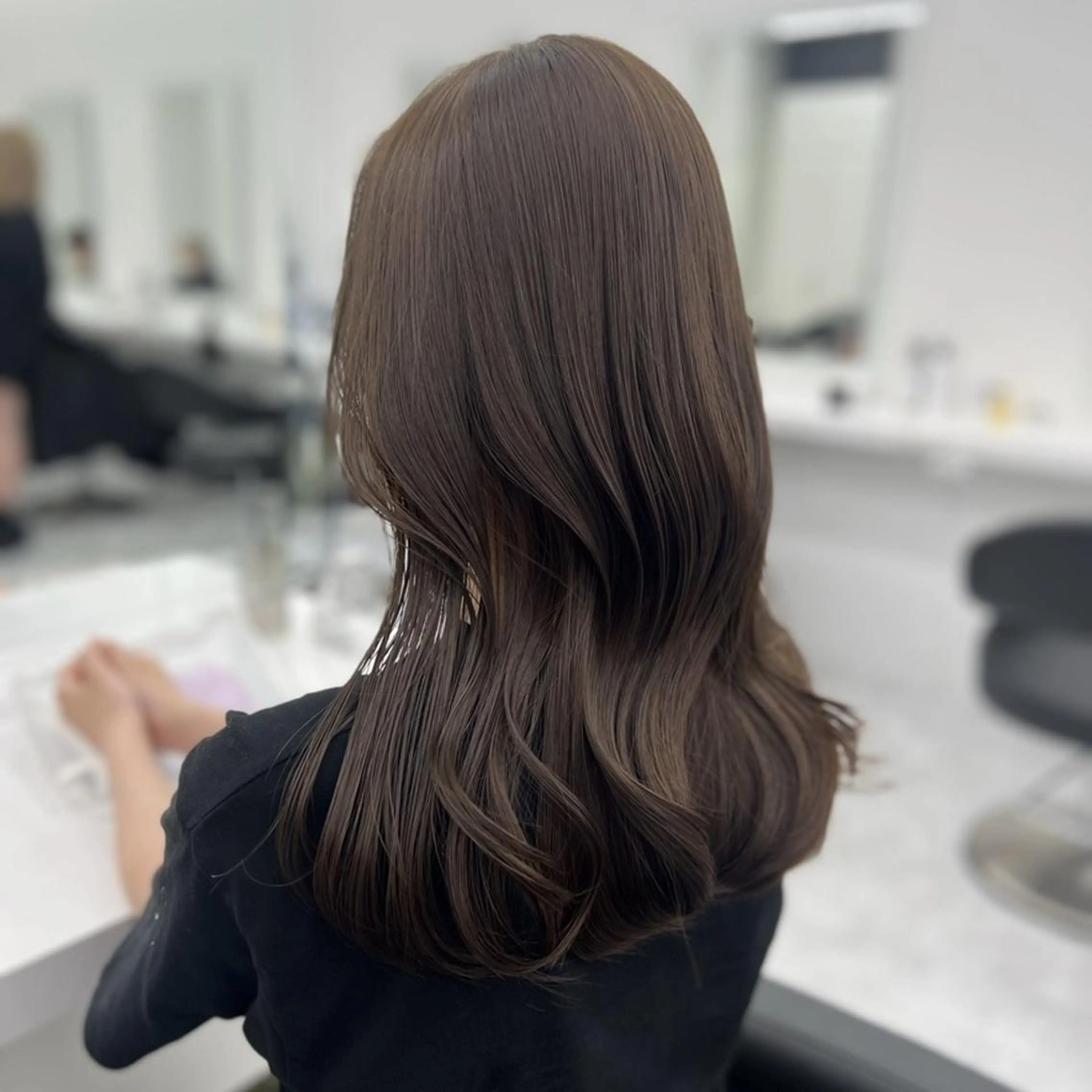 カラー ヘアアレンジ 🫧柔らか透明感🫧 大人っぽヘア🫧のヘアスタイル