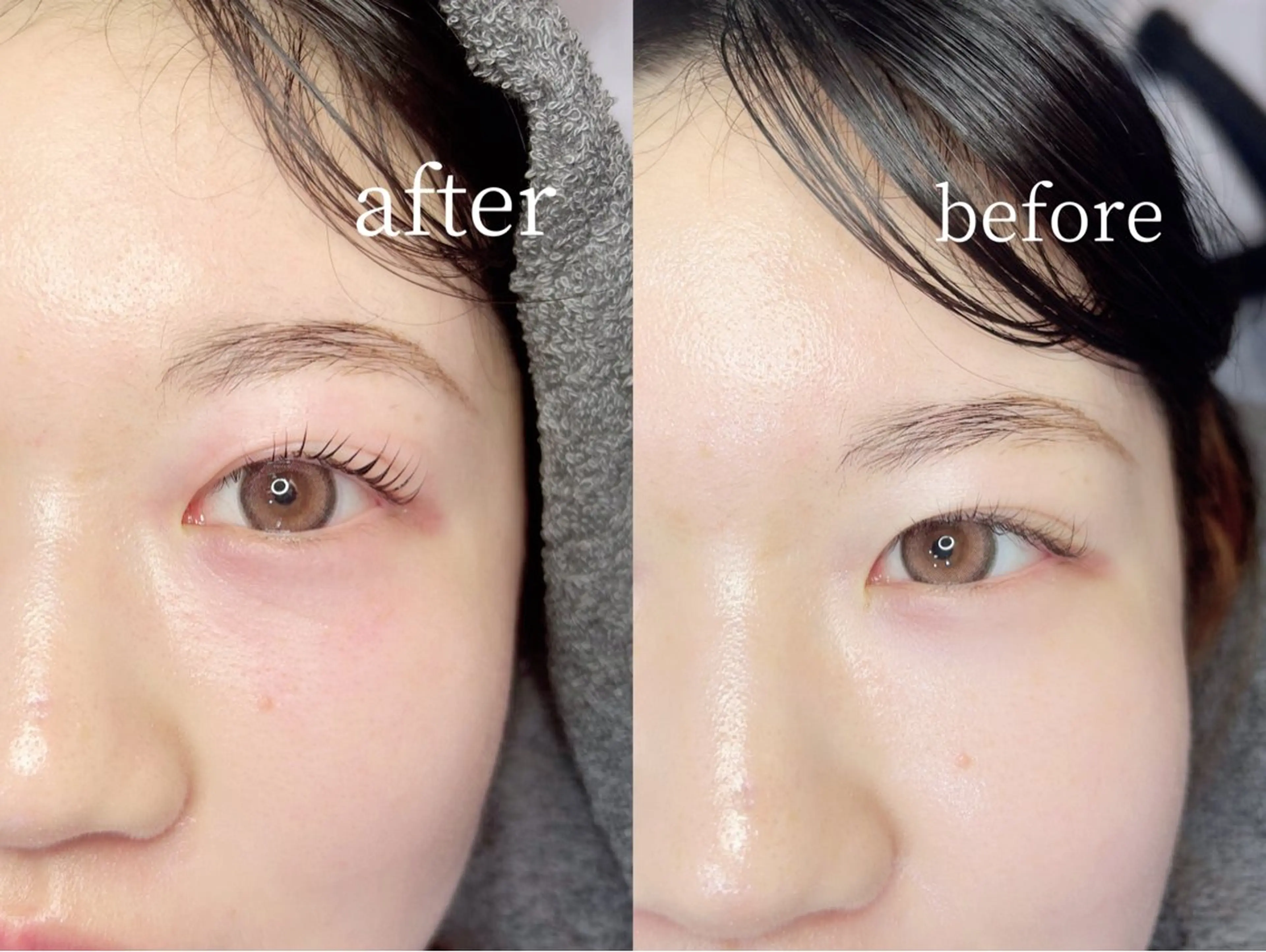 HBL眉パーマ(ワックス脱毛付き）＋上まつ毛パーマorパリジェンヌの写真