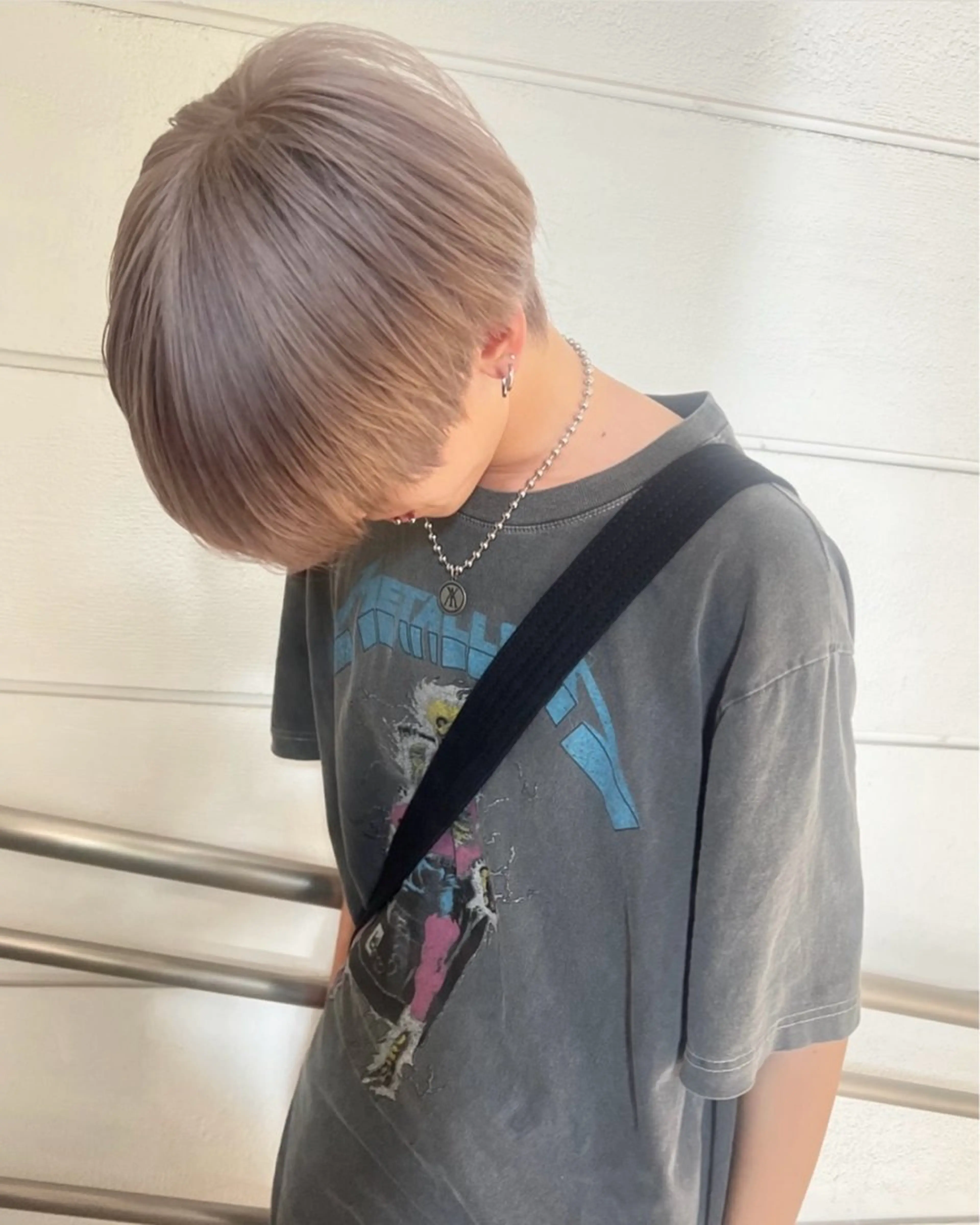 カラー メンズ メンズハイトーン ハイトーンカラー 名古屋美容室 Sopiリナのヘアスタイル