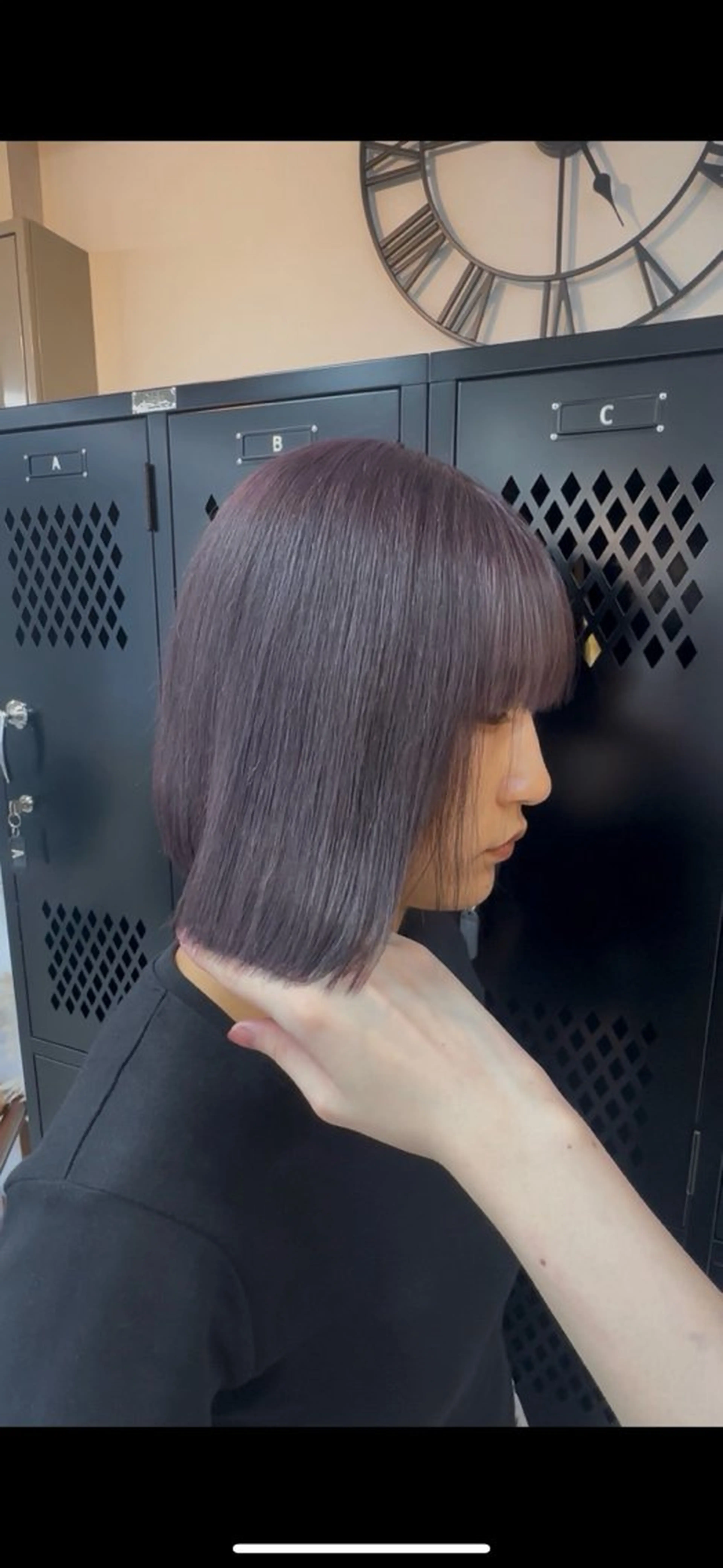 ショート カラー 柏井 陽菜のヘアスタイル