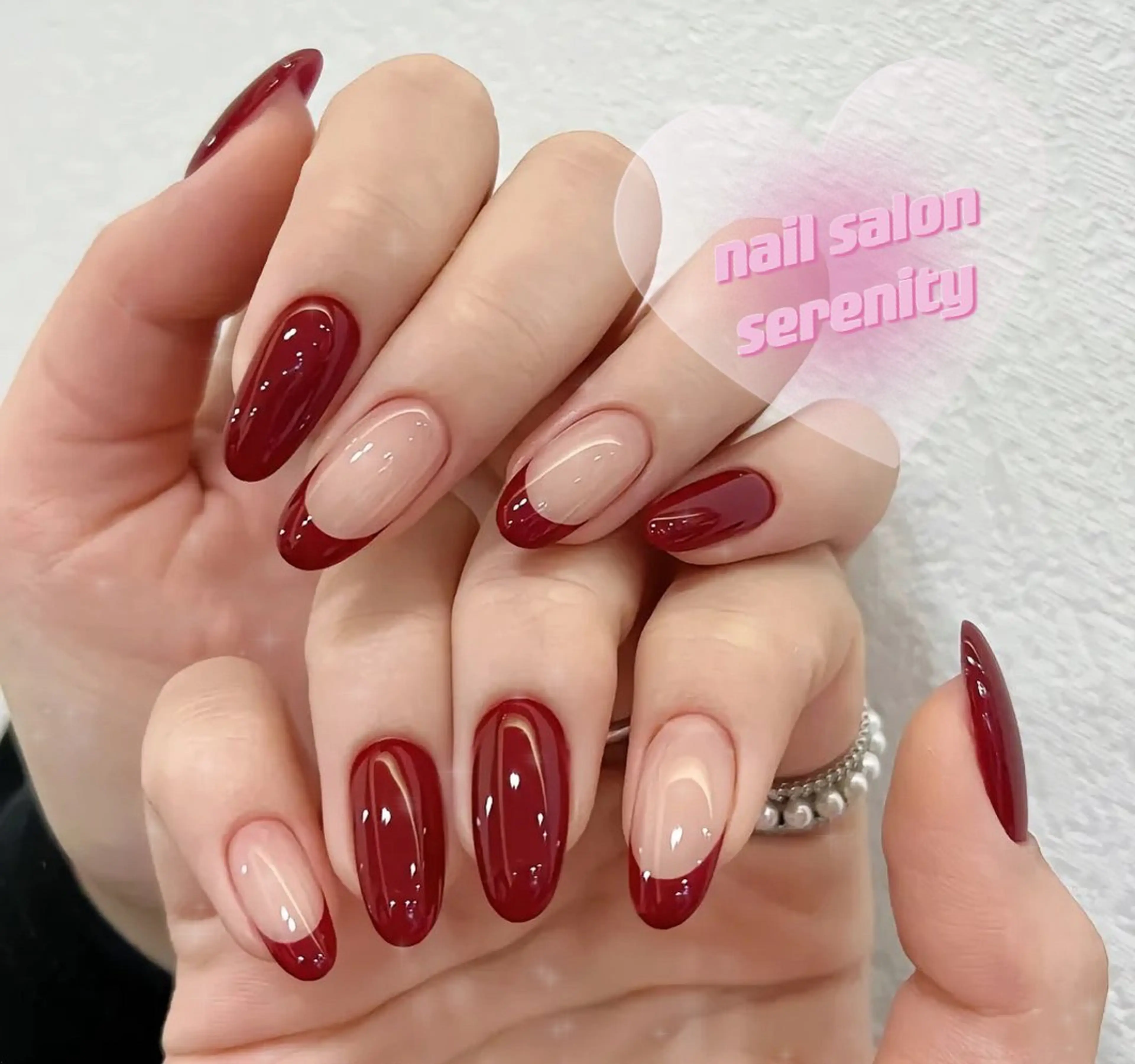 ネイル ハンドネイル ハンドケア ✨Serenity ワンホンネイルのネイルデザイン