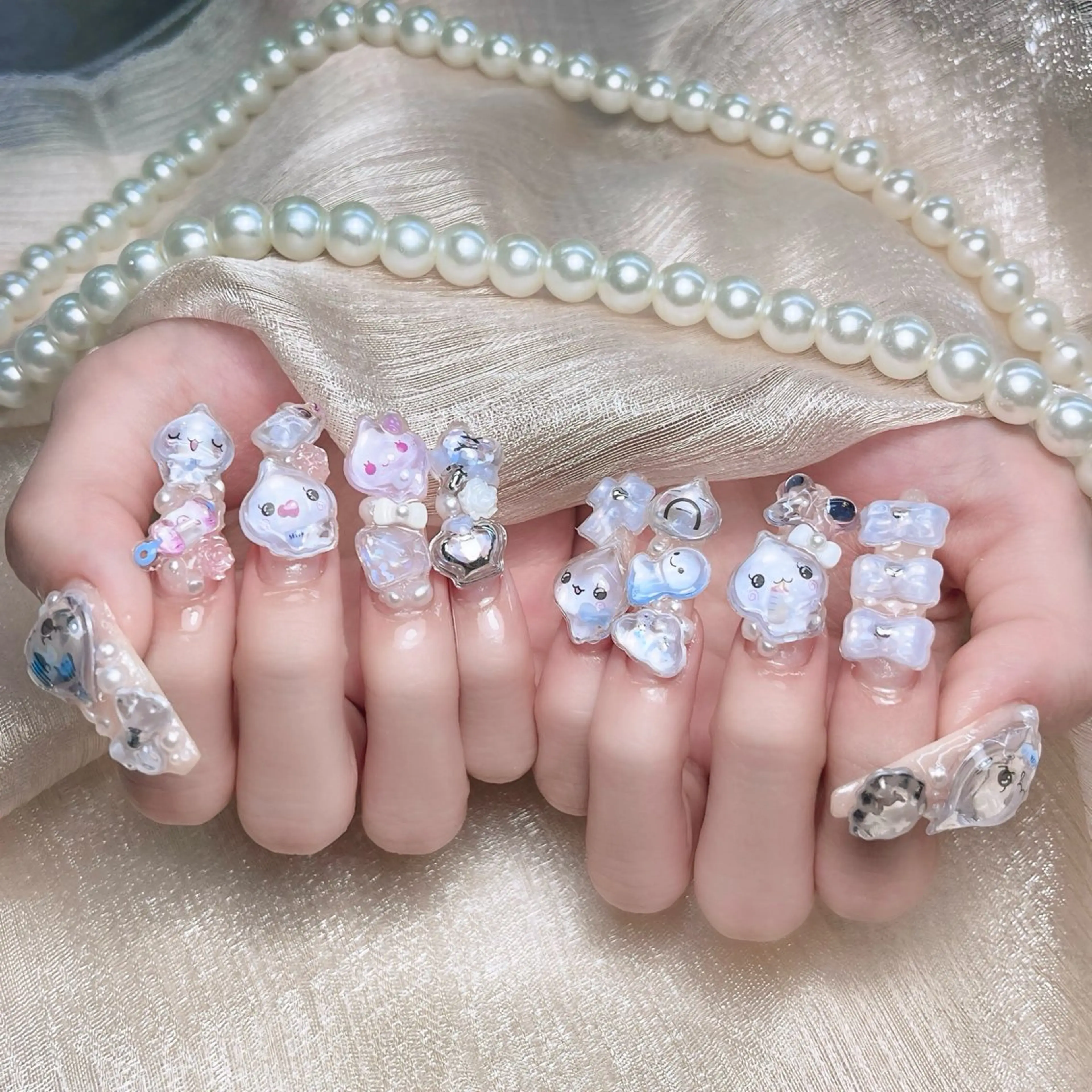 🉐💖得チップ長さだし込み💖◆最高級種類パーツ無制限つけ放題💎🎶12350¥💎🎶の写真