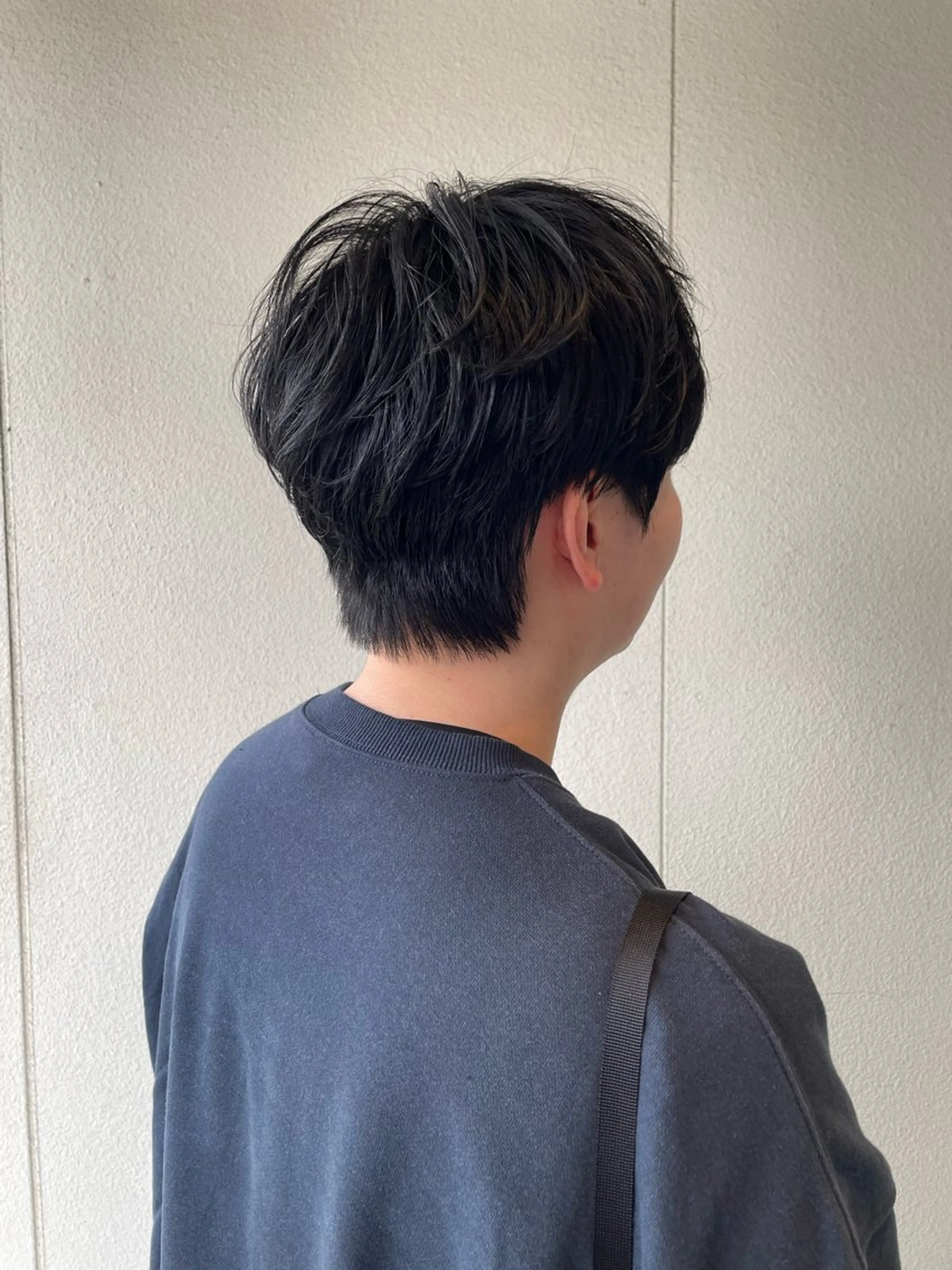 ショート カラー パーマ ヘアアレンジ メンズ メンズ韓国風 メンズパーマ 韓国風ヘア ニュアンスパーマ 坂尻 嘉珠也のヘアスタイル
