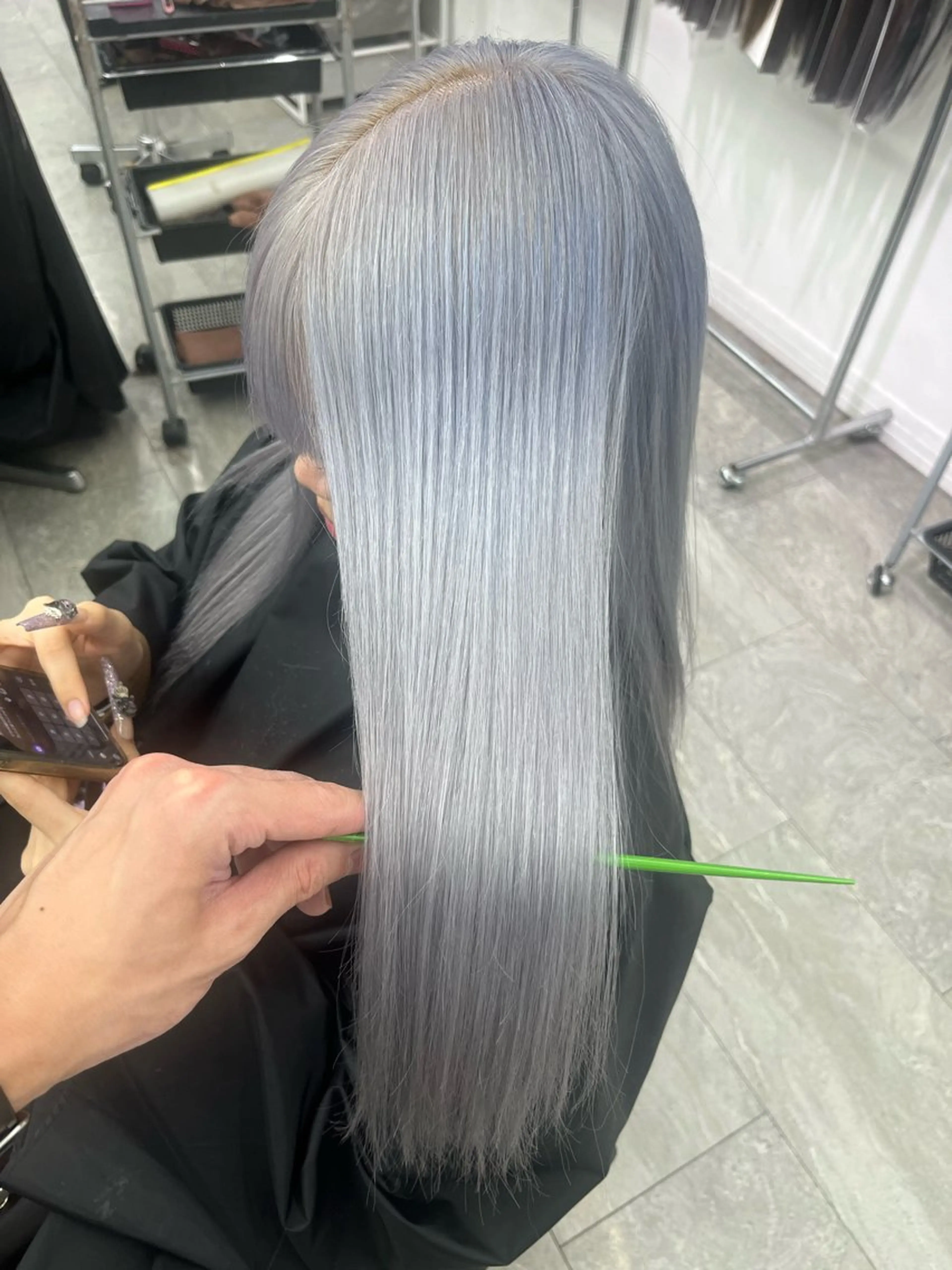 カラー ヘアカラー トリートメント ヘアセット 渋谷🎨エクステ× ブリーチ特化🎨レンのヘアスタイル