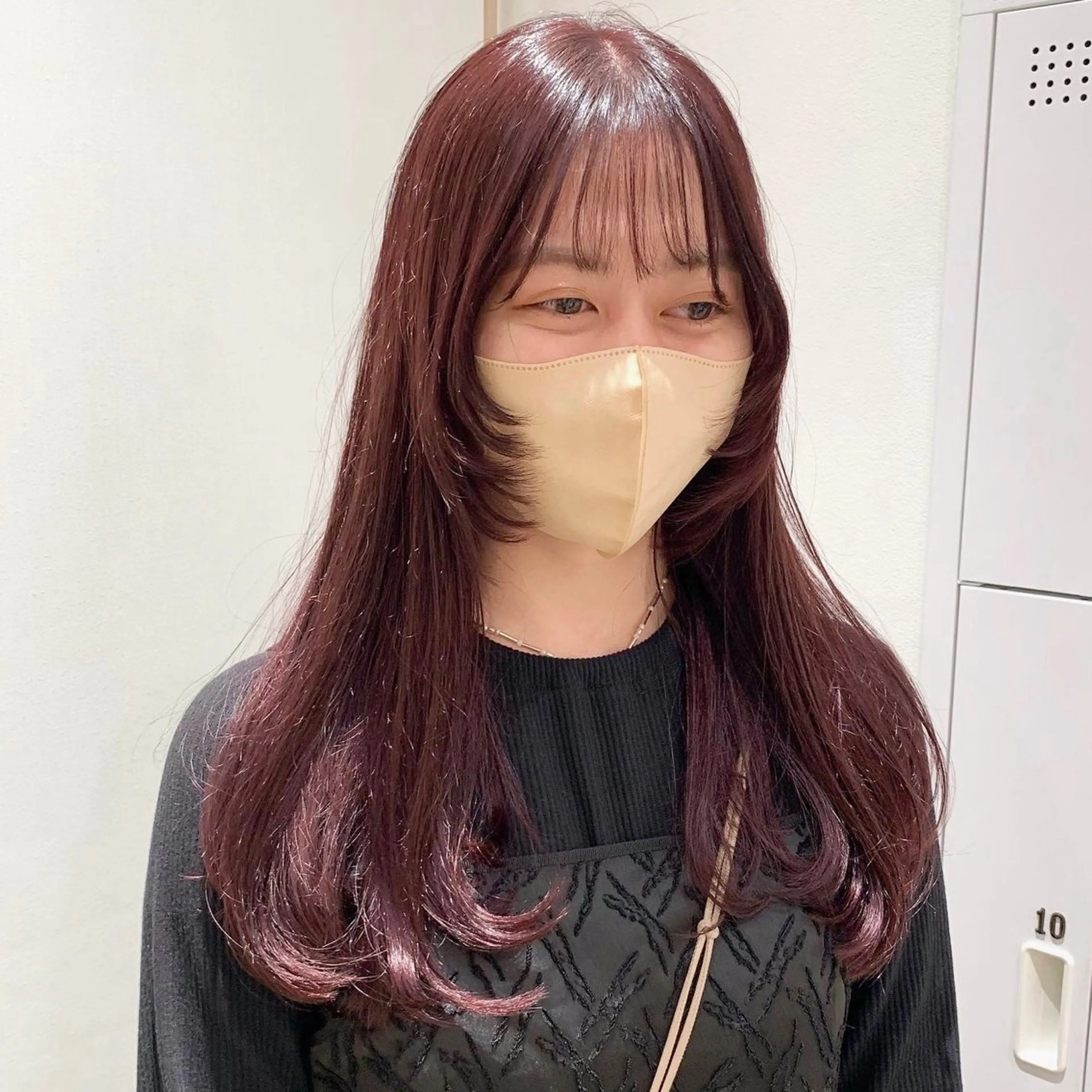 セミロング カラー カット ヘアカラー Say. Reeのヘアスタイル