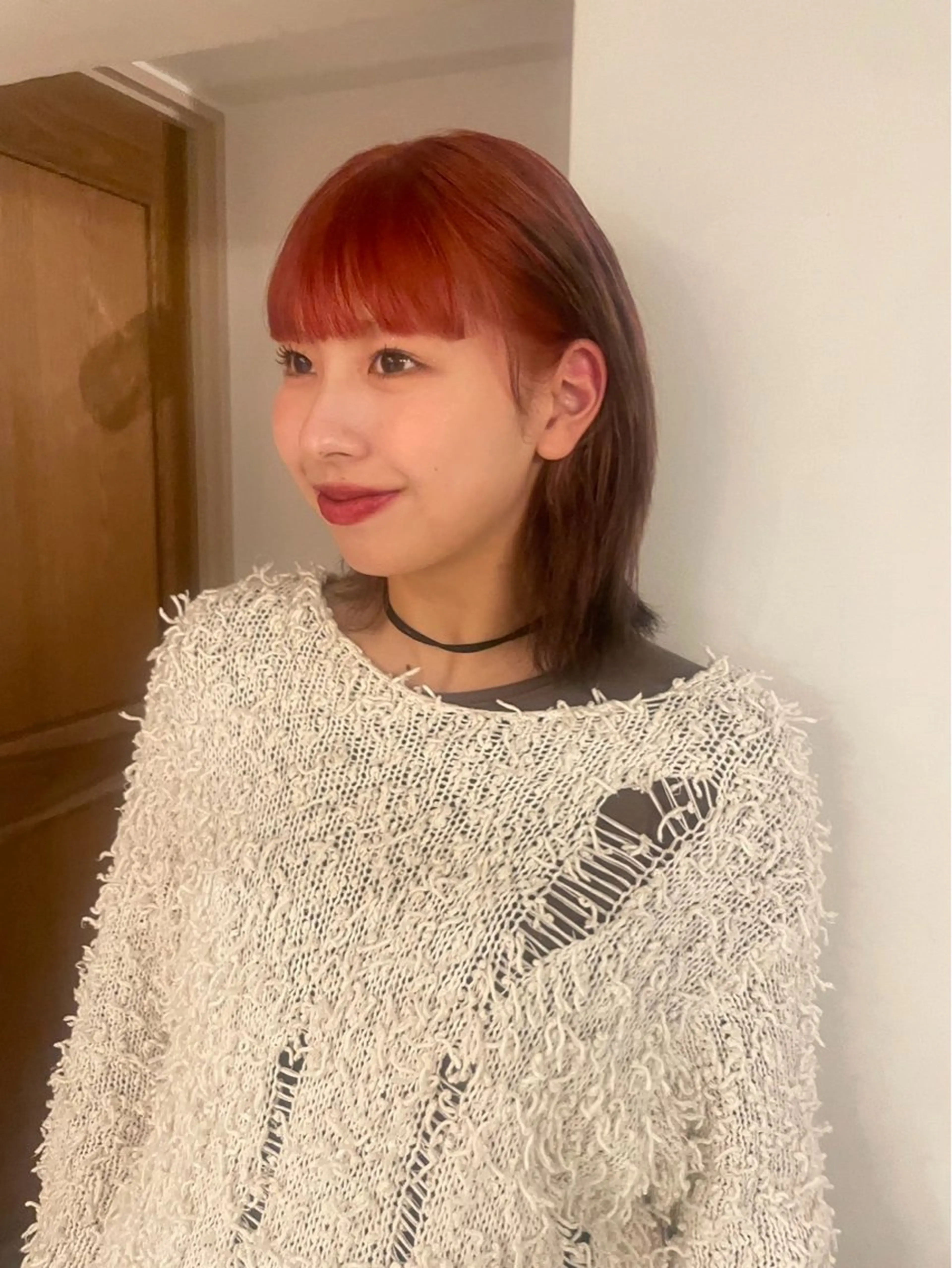 ミディアム 🍁レイヤー.ニュア ンスパーマ.🍁陸来のヘアスタイル