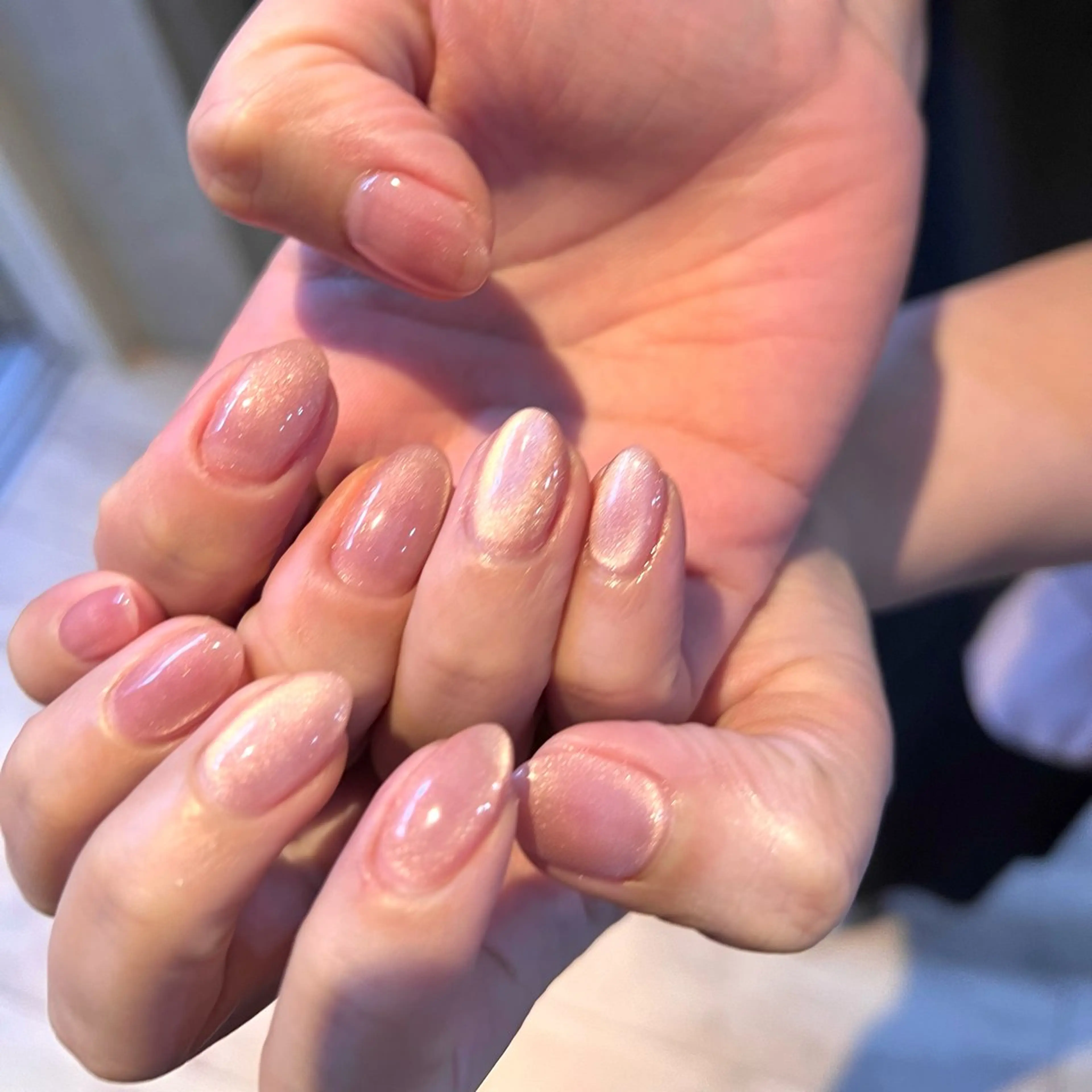 【ハンド】マグネットワンカラー　　　　　　　　　　　　　(オフなし)💅🪄🫧の写真