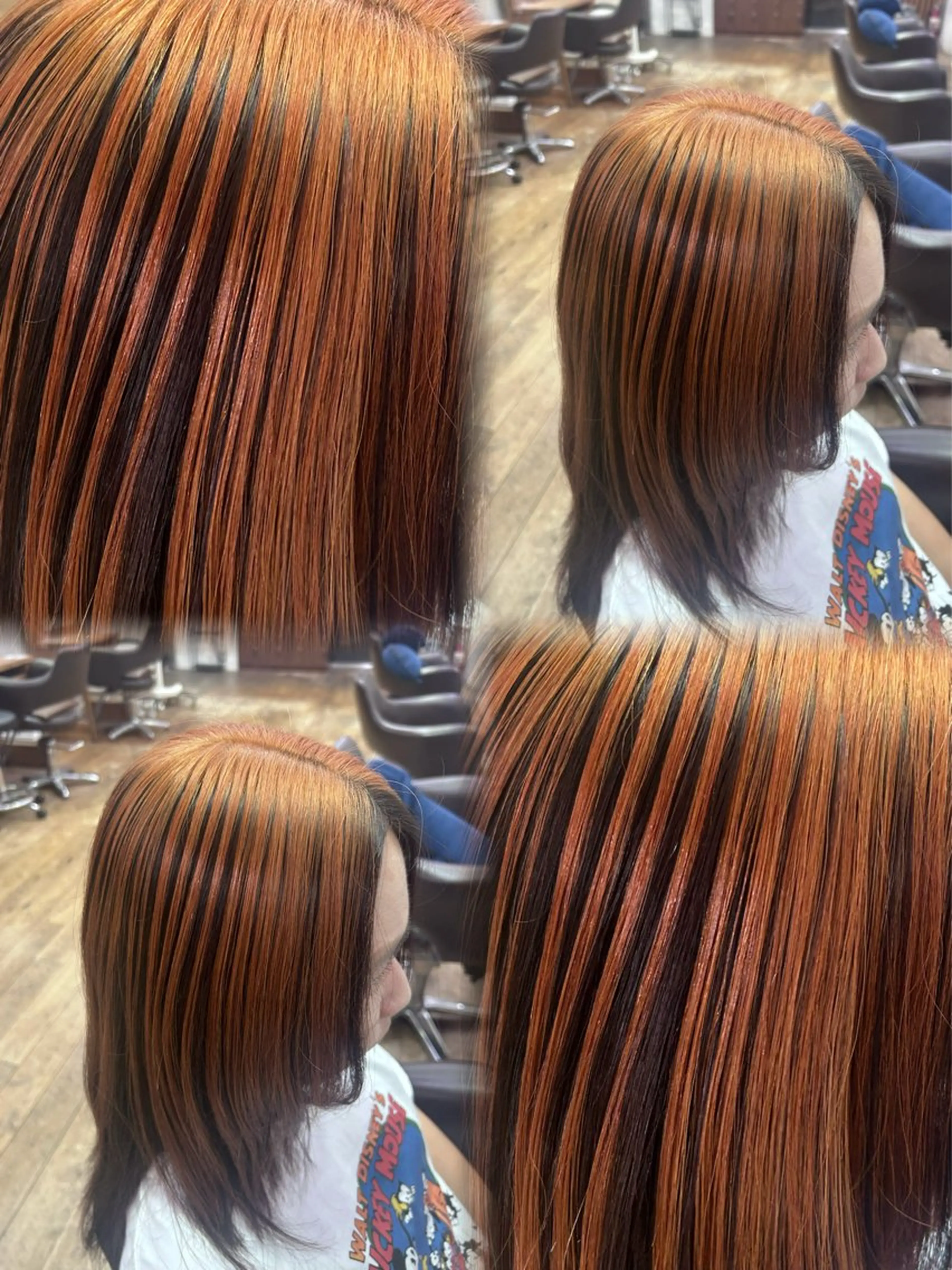 ミディアム ヘアカラー ハイトーン×艶カラー 🤍MIZUKIのヘアスタイル