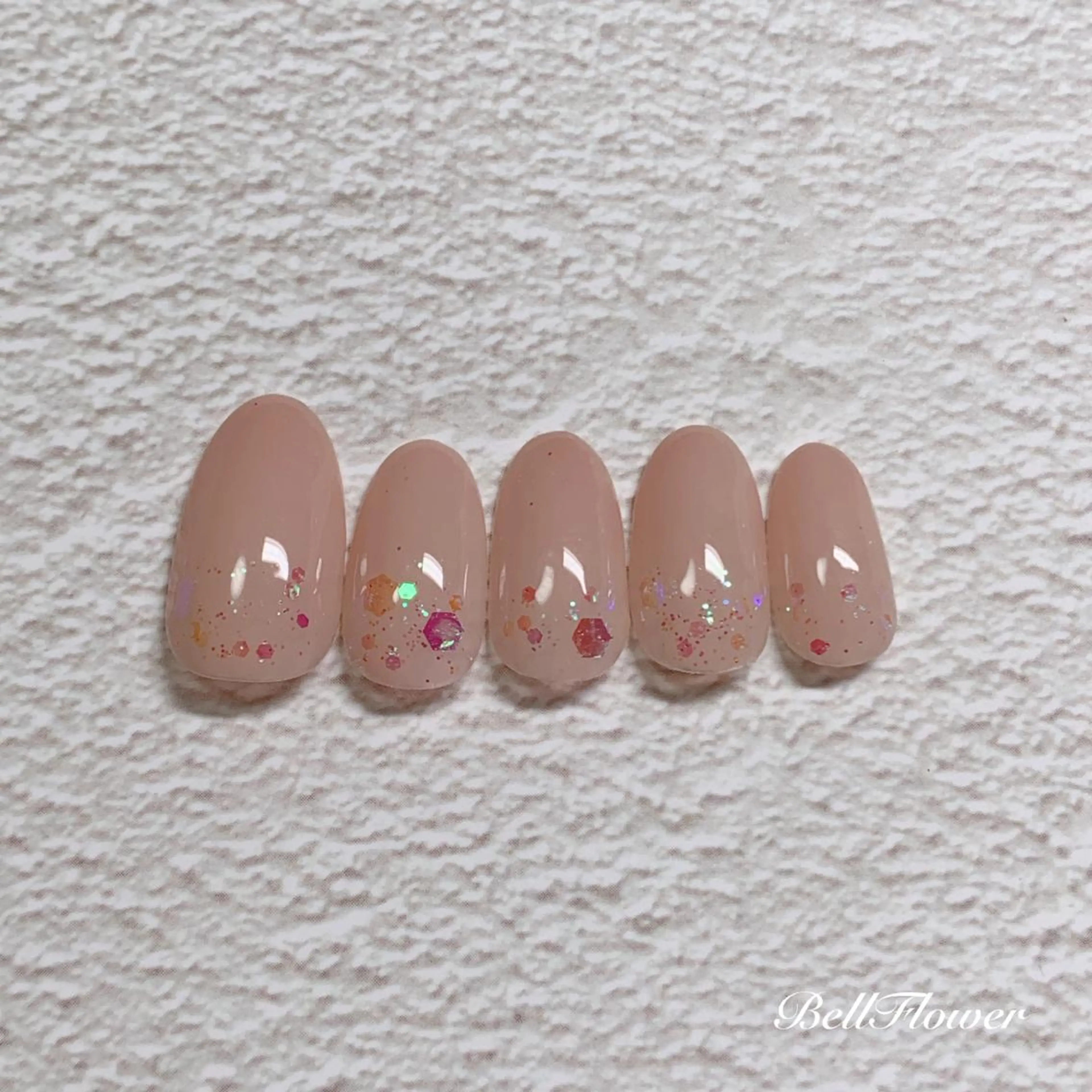 ネイル ハンドネイル Bell Flowerのネイルデザイン