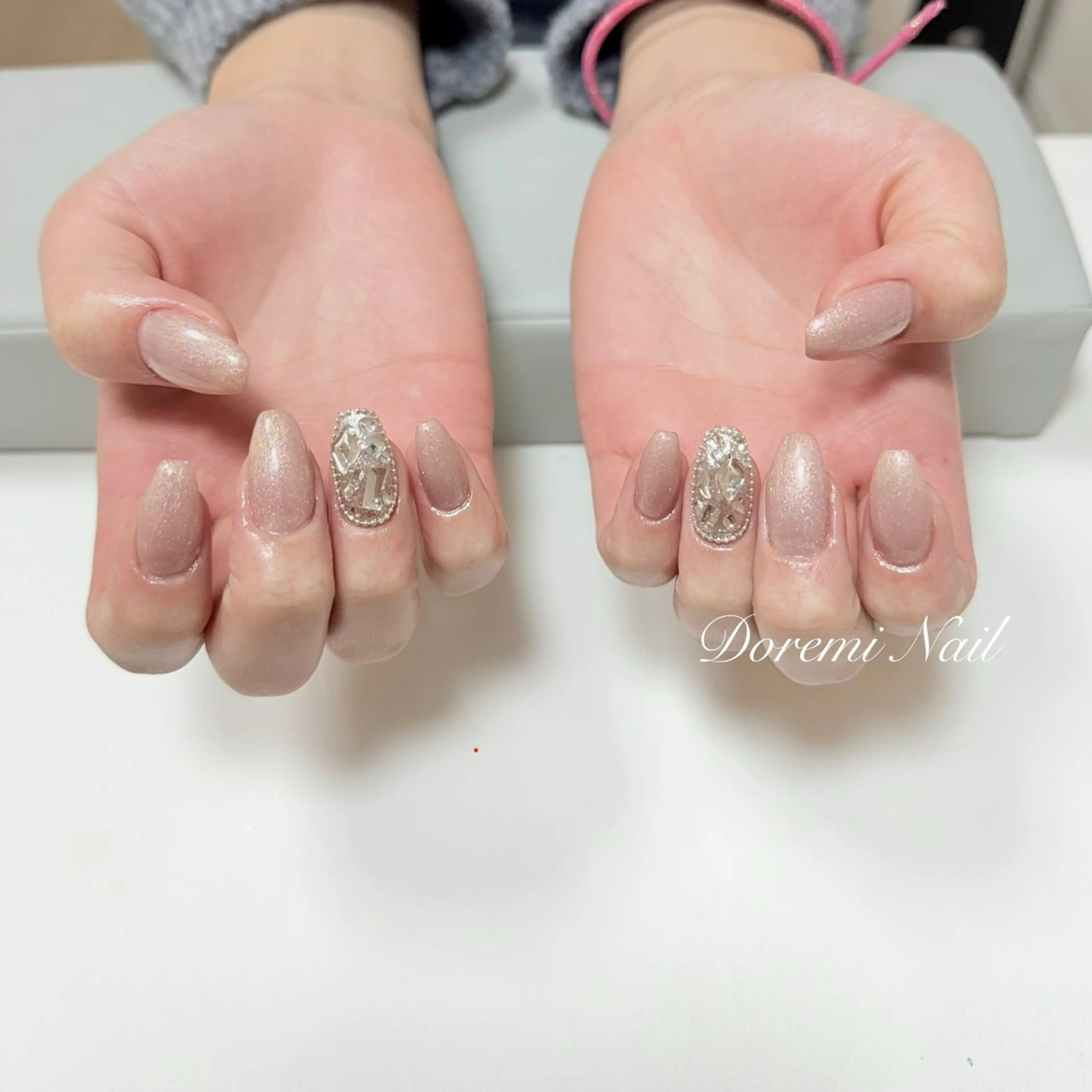 オフなし⭐️ワンカラーor ラメ➕埋め尽くし2本まで✨💅 (チップ長さ出し10本追加＋2980円)の写真