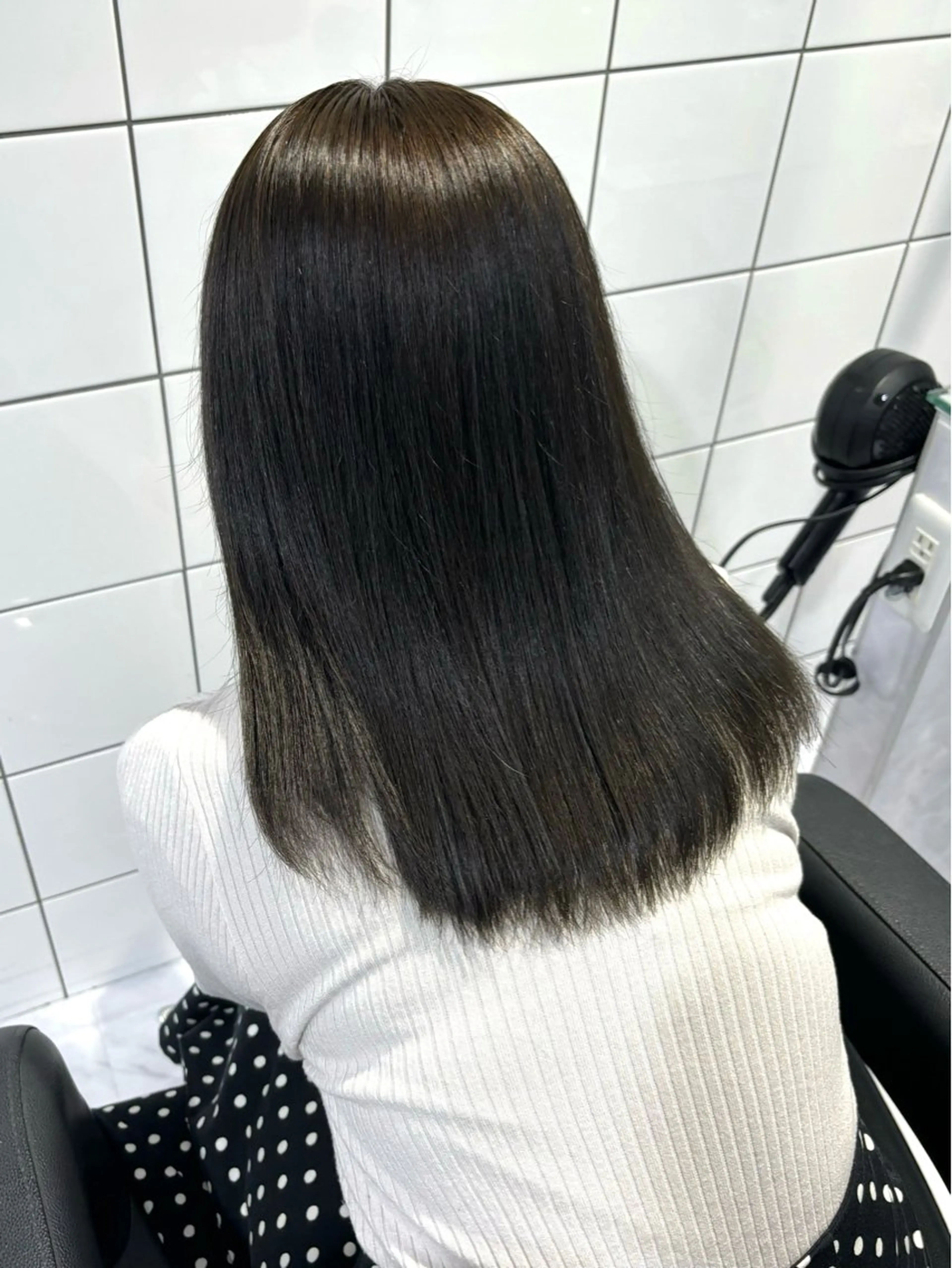 ロング カラー 表参道♡暗髪^ྀི 艶カラー♡アユミのヘアスタイル