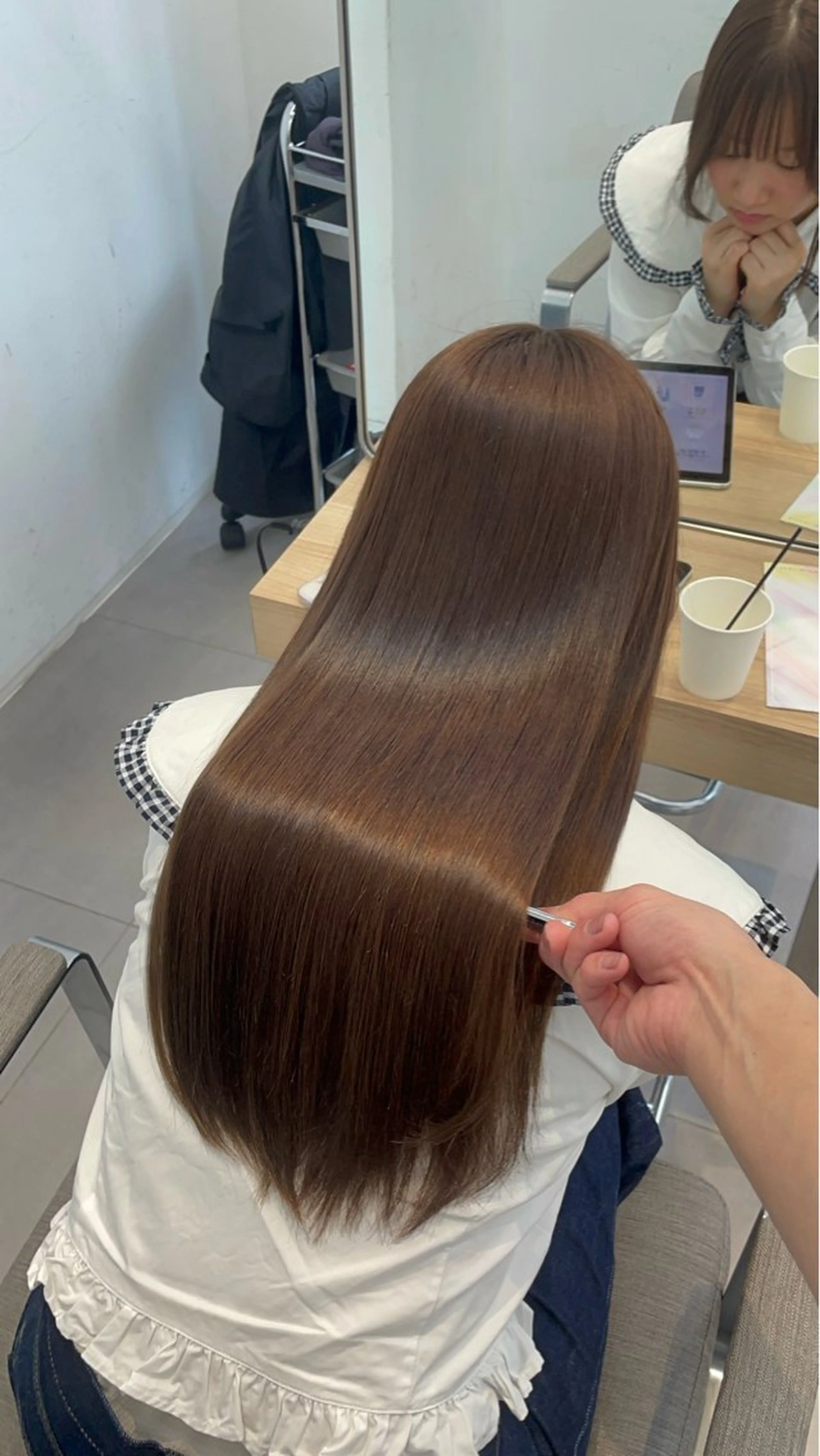 ロング カラー 髪質改善 カット ヘアカラー トリートメント ✨髪質改善✨美髪 矯正🫧小泉のヘアスタイル