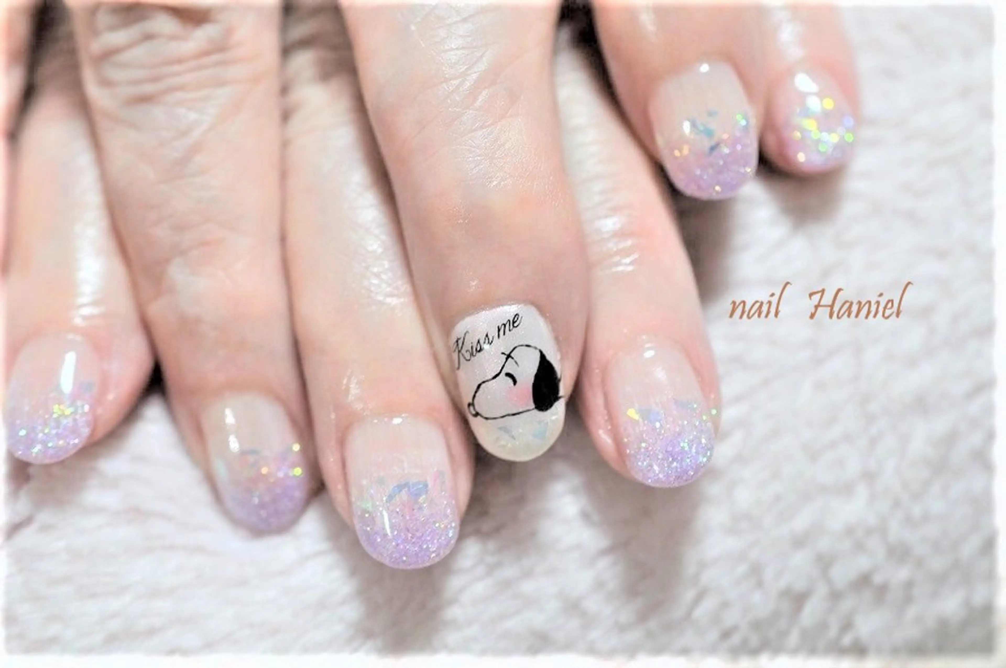 ネイル アートネイル ジェルネイル オフィスネイル ワンカラーネイル パラジェル ハンドネイル nail Haniel所属・半蔵門サロンハニエル 魅神 ちよのネイルデザイン