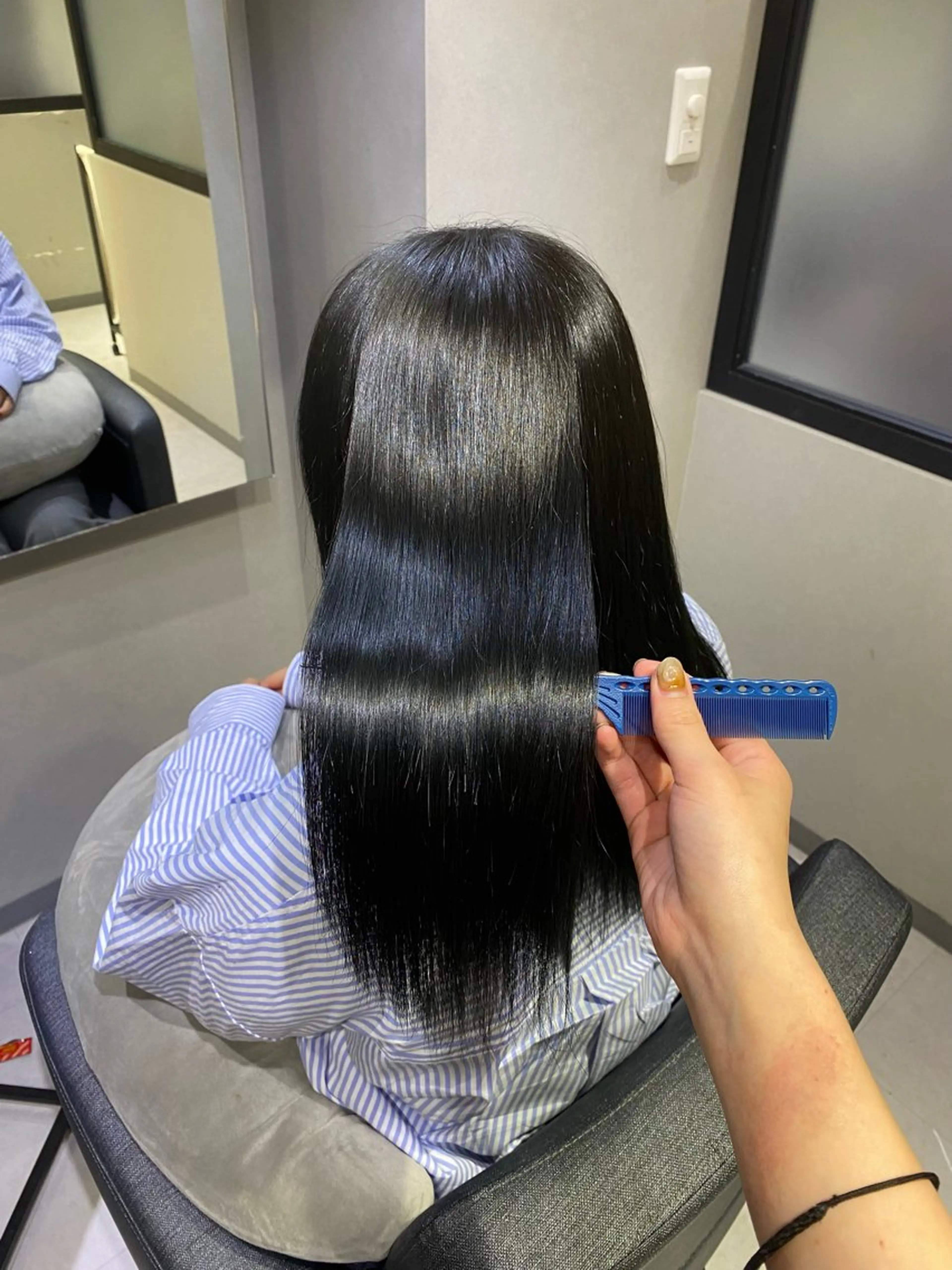 ロング トリートメント ヘアカラー トリートメント 🫧髪質改善 🌼きさき🌼のヘアスタイル