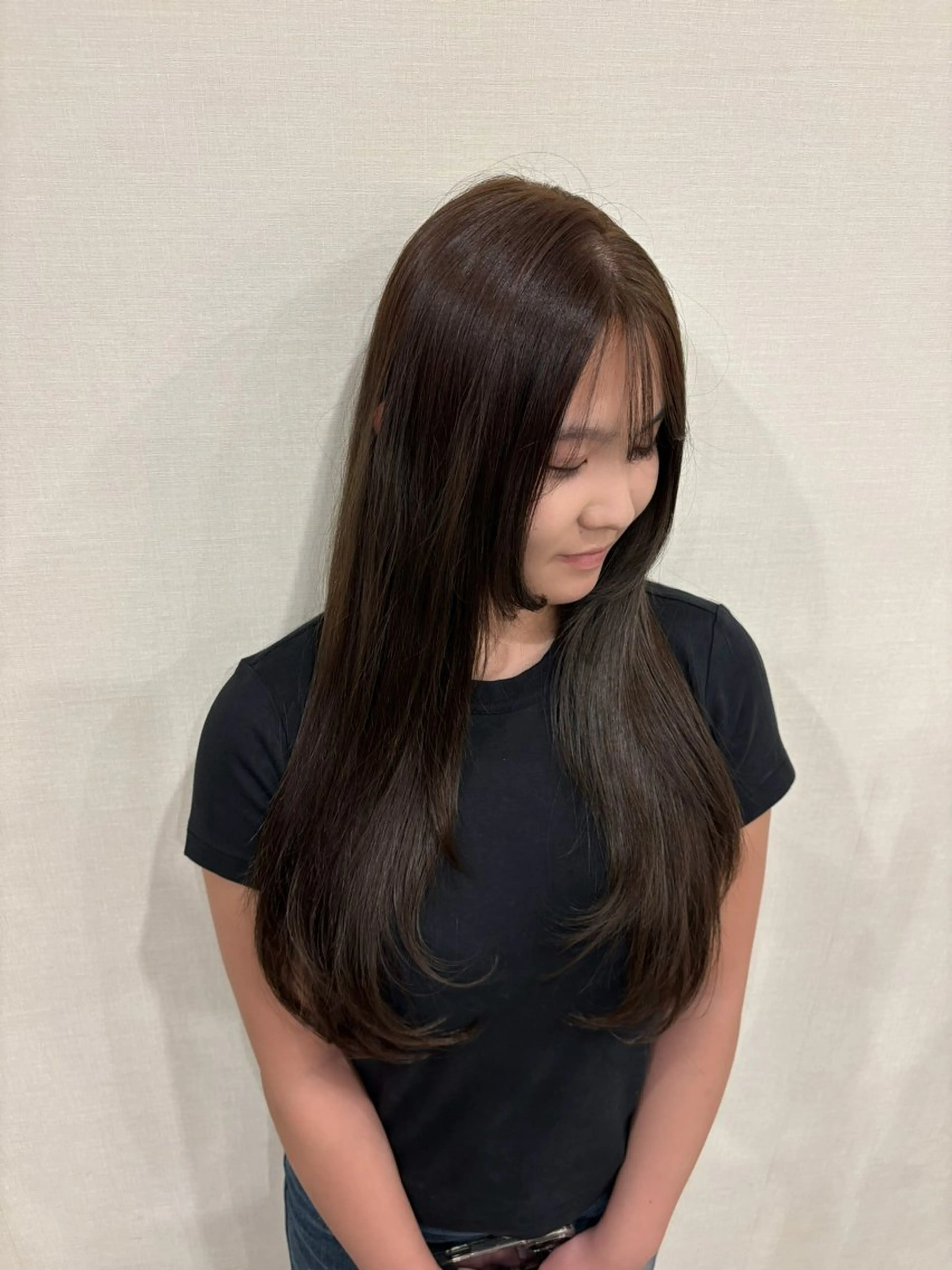 カラー なかもと あおいのヘアスタイル