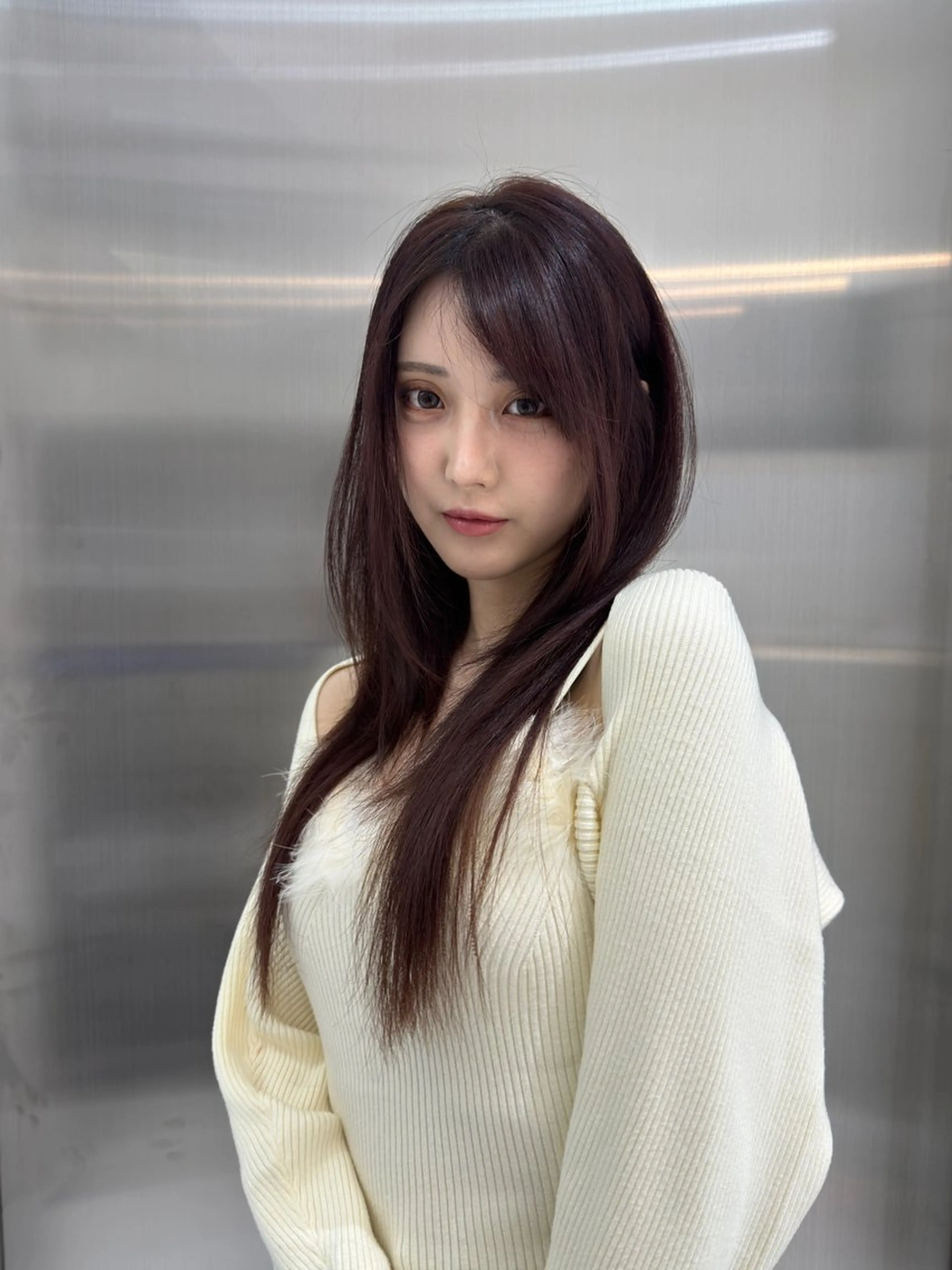 ロング ミディアムレイヤー/ ロングレイヤー堀匠吾のヘアスタイル