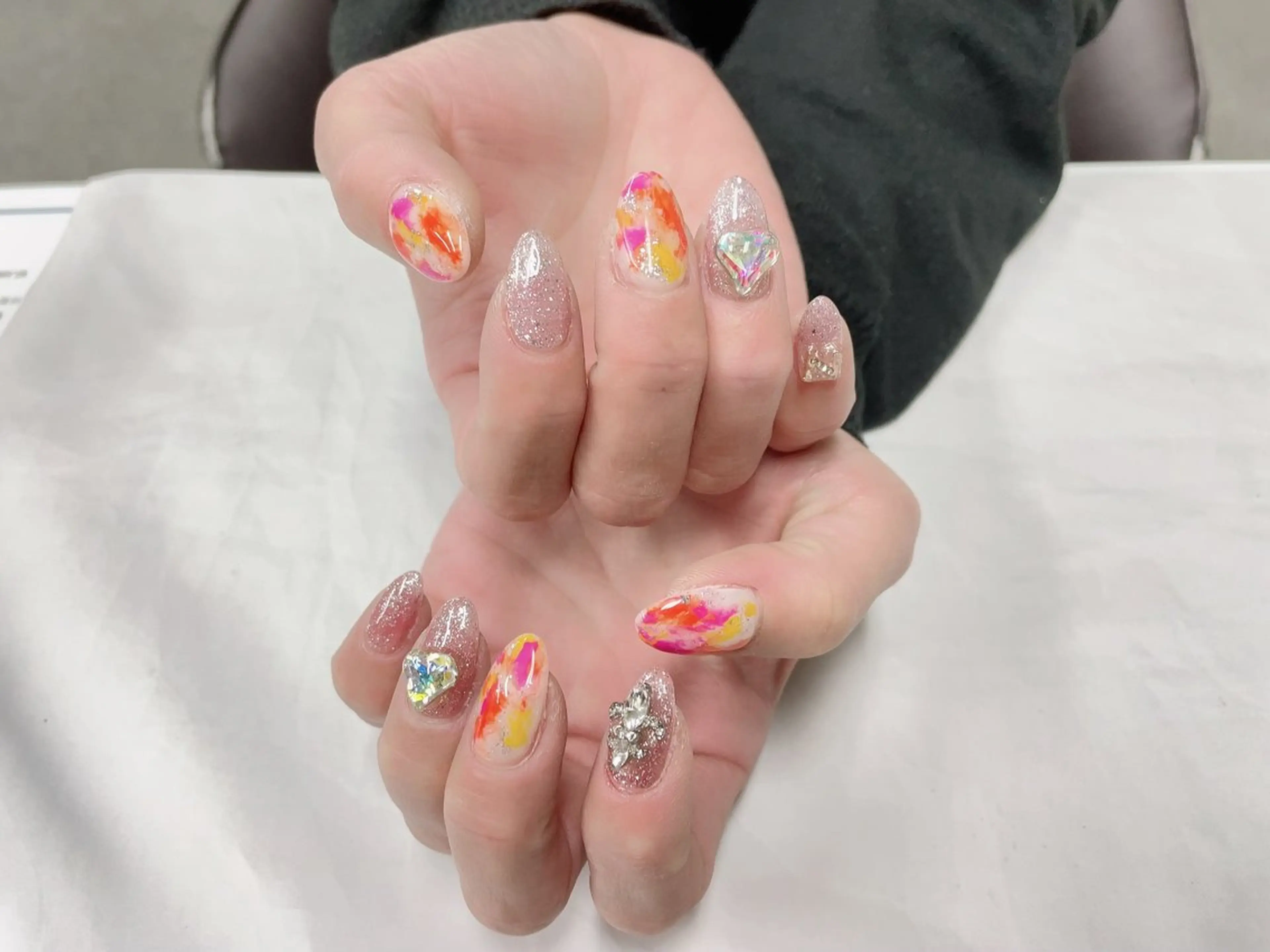 ネイル ハンドネイル Tomita chikaのネイルデザイン