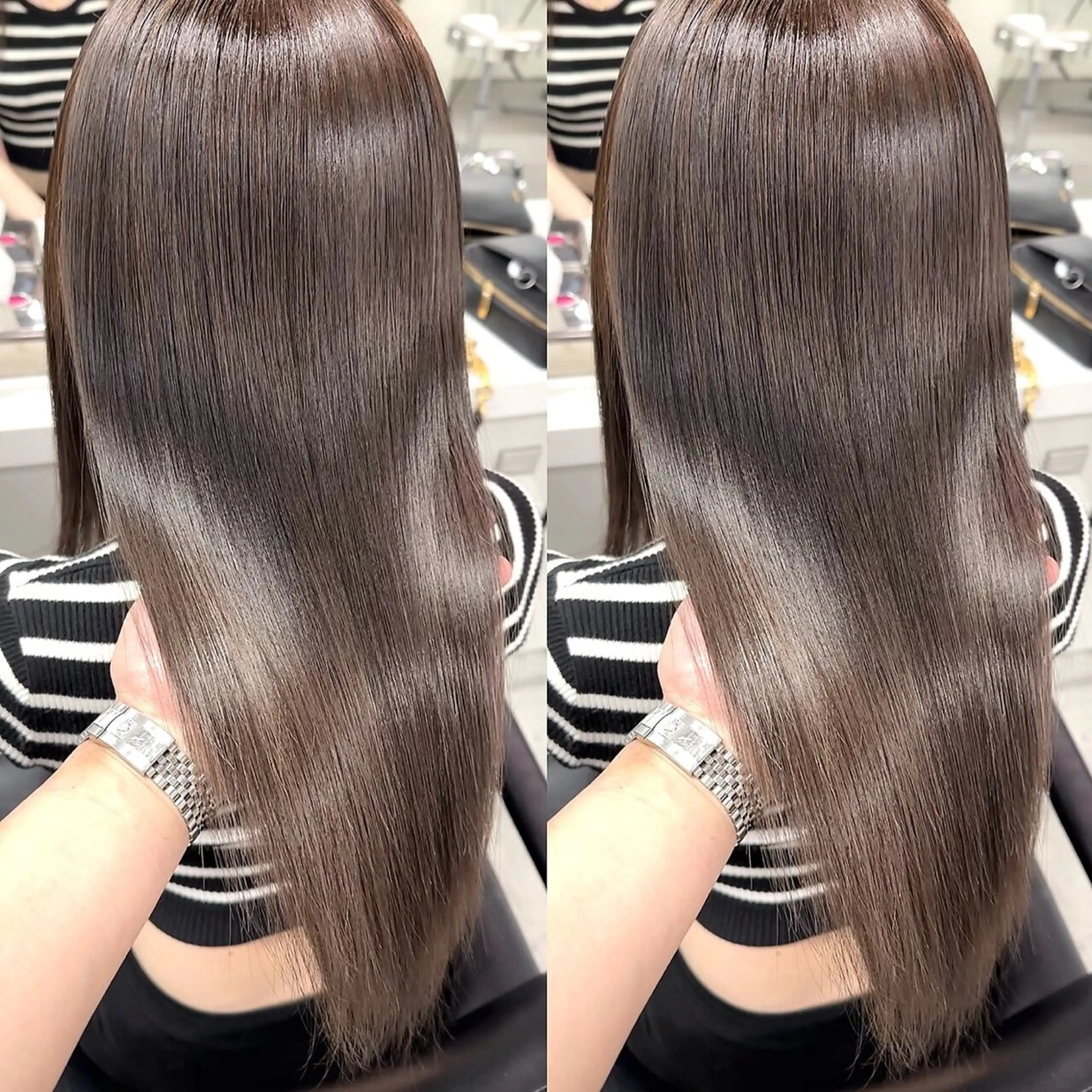 🖤美髪矯正🖤カット＋ワンカラー＋縮毛矯正＋髪質改善TR✨の写真