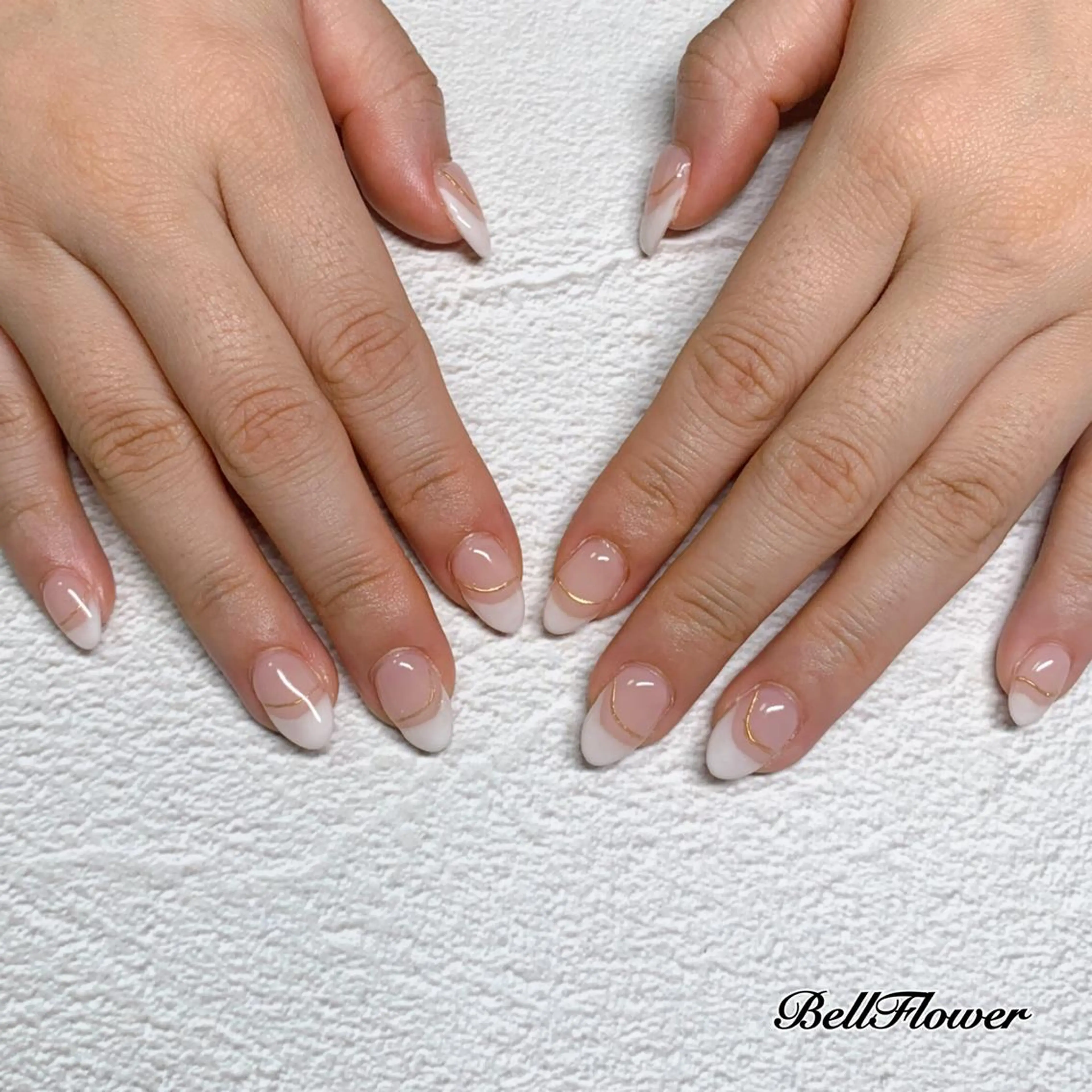 ネイル ハンドネイル Bell Flowerのネイルデザイン