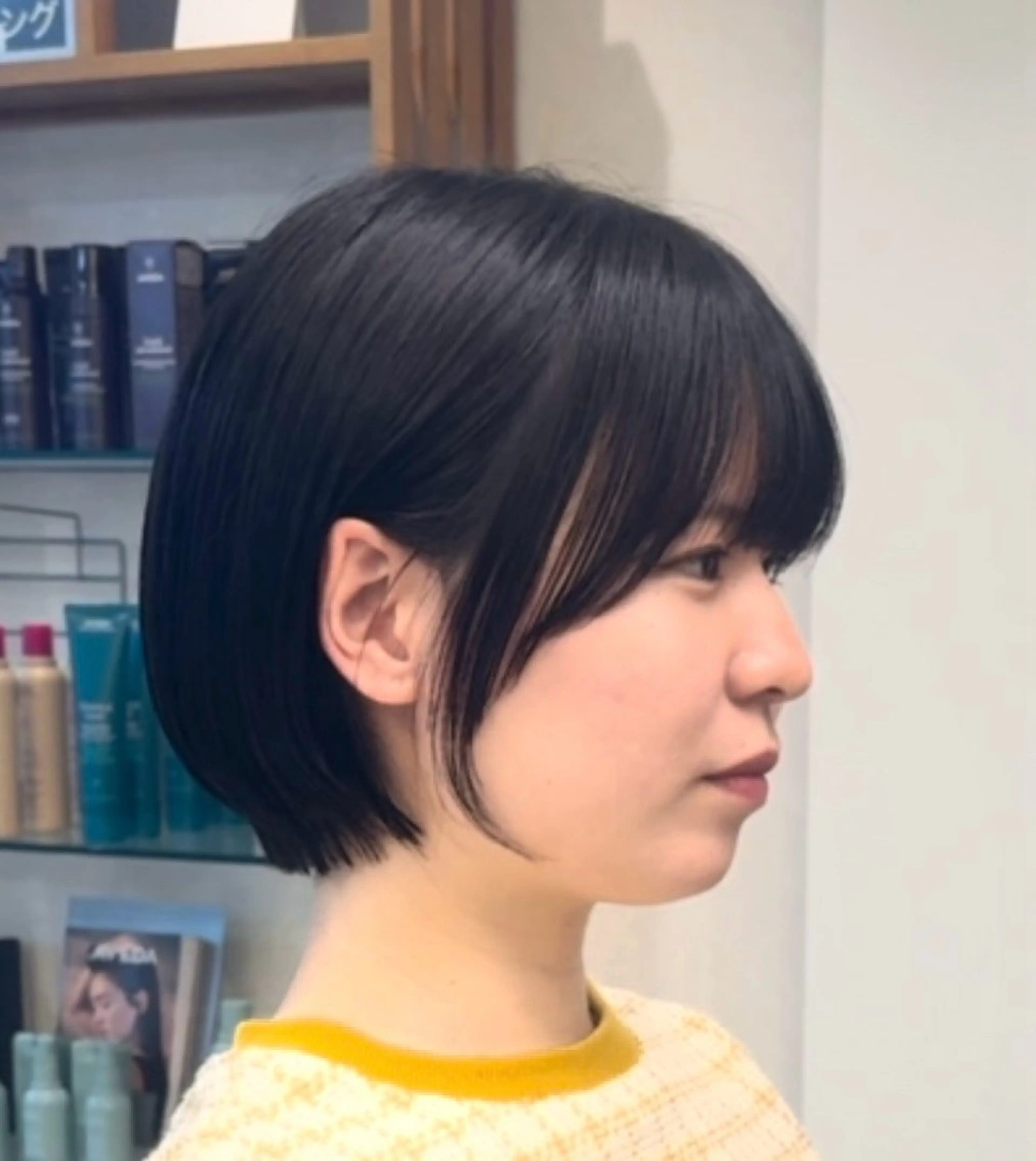 ショート カット ガレリアエレガンテ名駅店所属・【ショート/ボブ 丸みショート】深萱のヘアスタイル