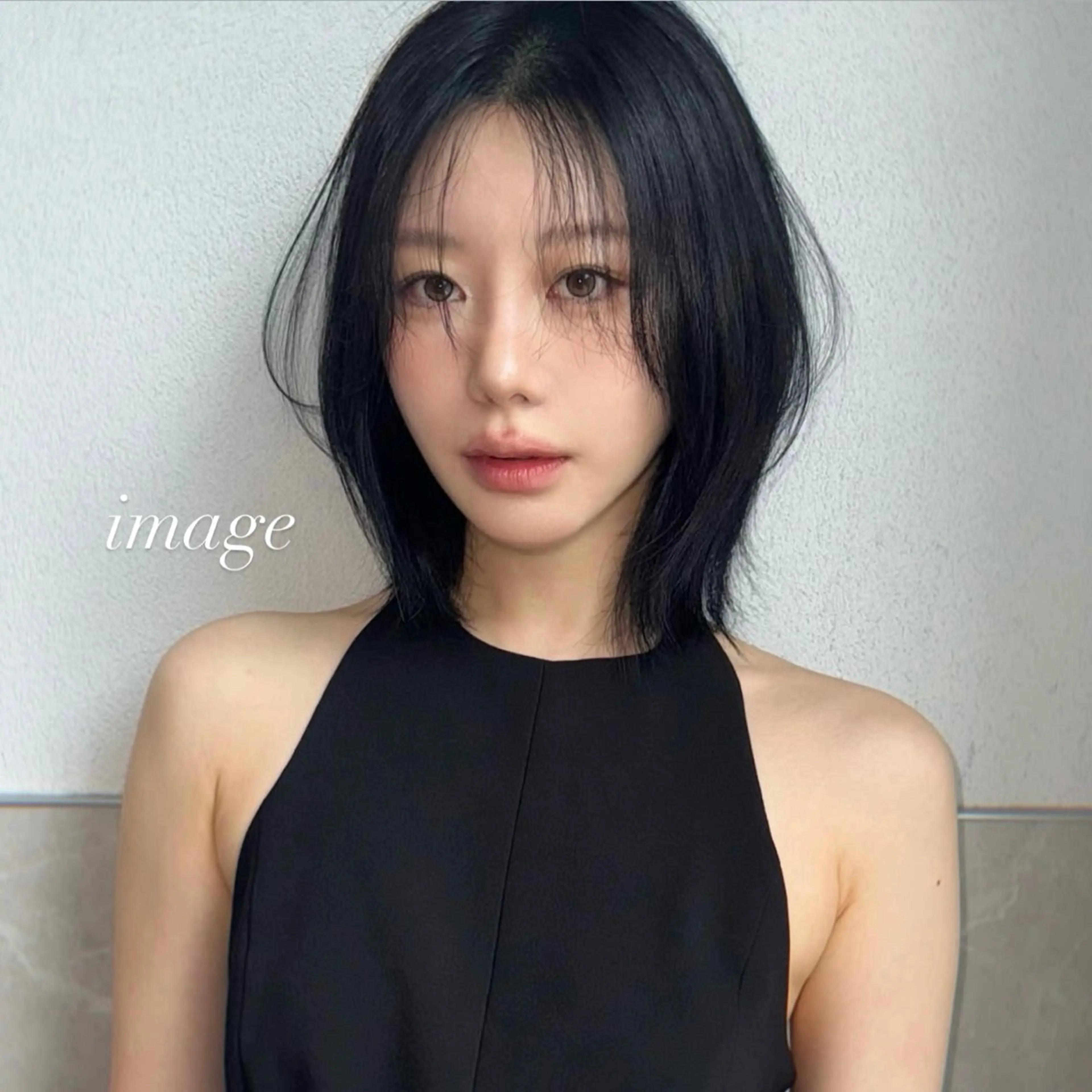 韓国ボブ カット➕トリートメント🩶の写真