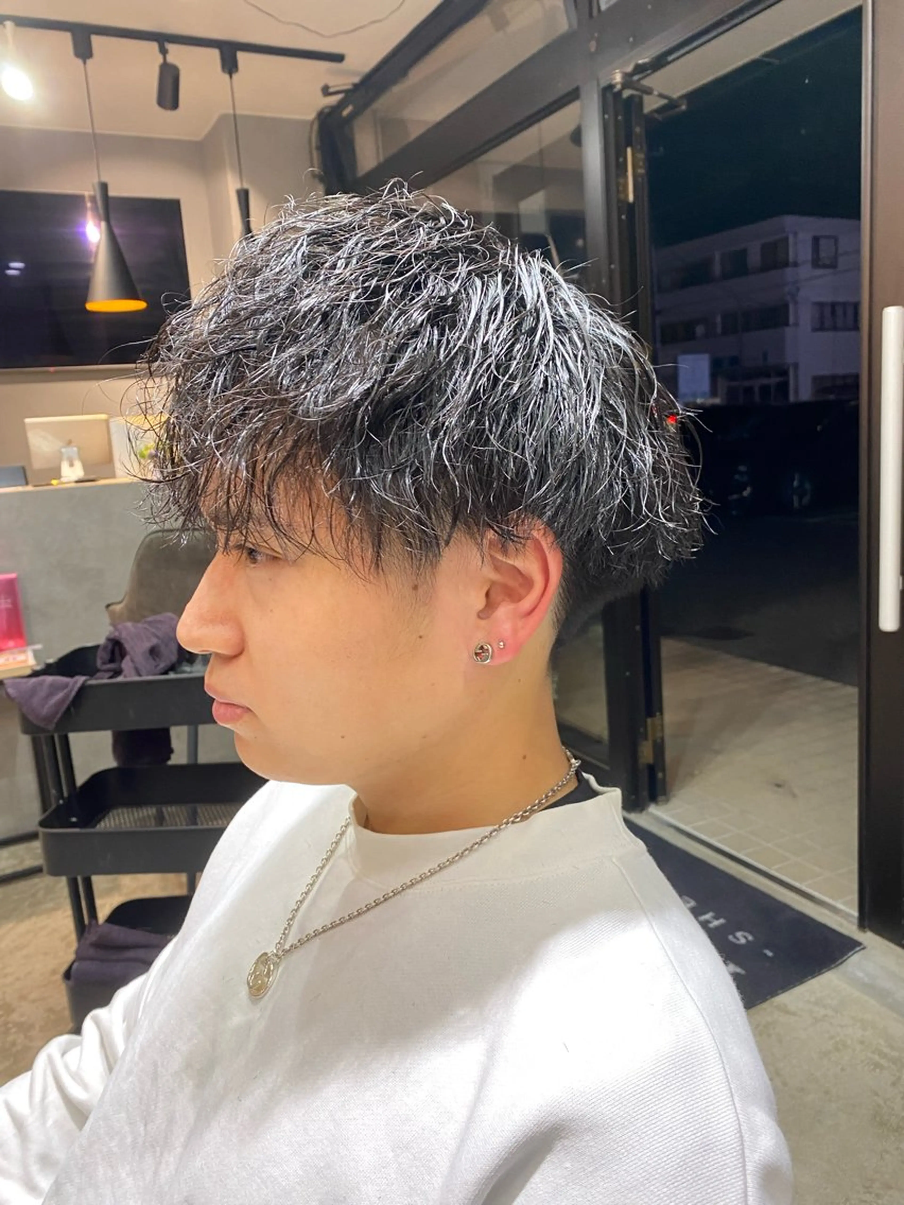 メンズ カット パーマ FUMA フウマのヘアスタイル