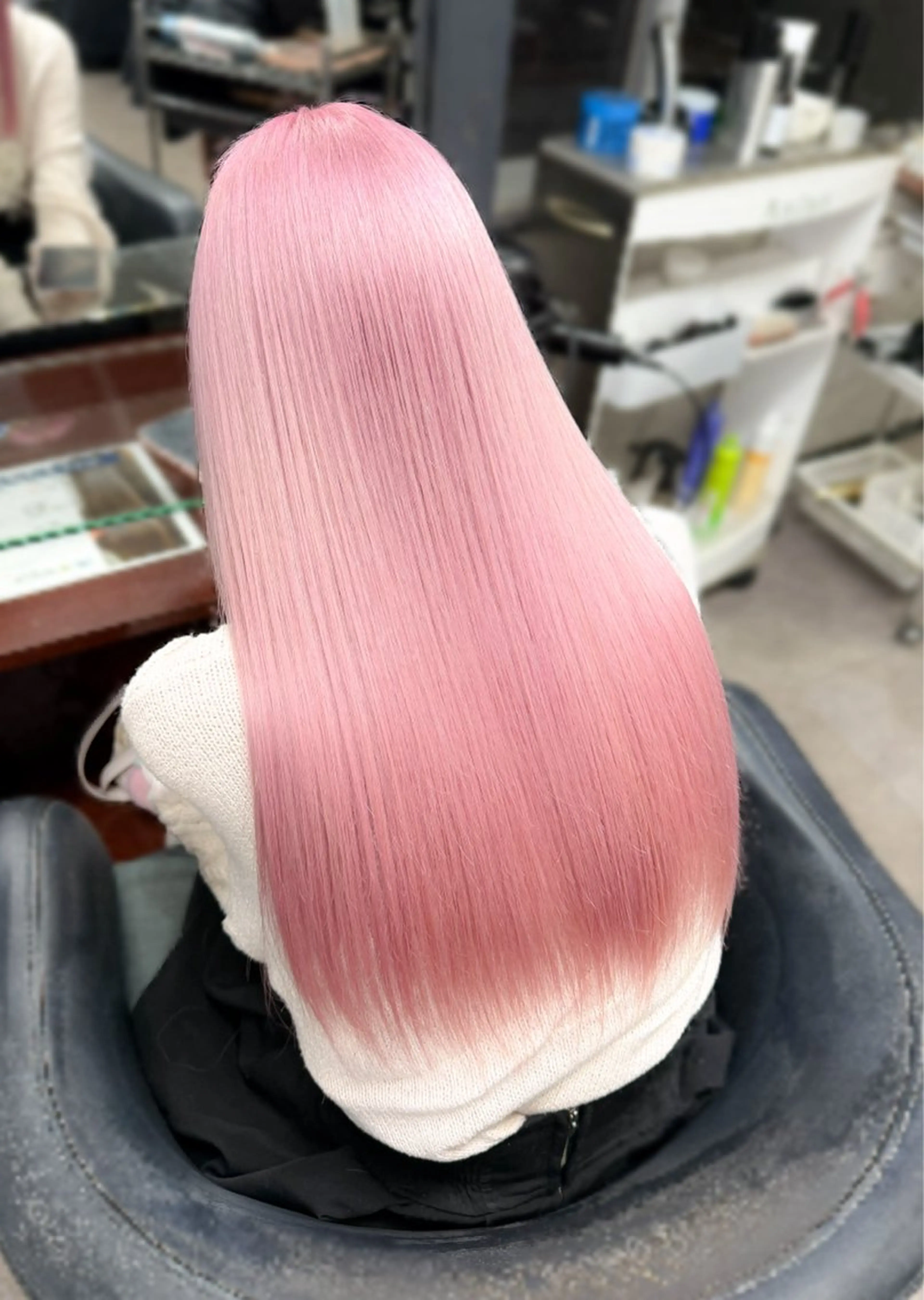 ロング カラー ヘアカラー トリートメント ハイトーンエクステ 🎩カズキ🎩のヘアスタイル